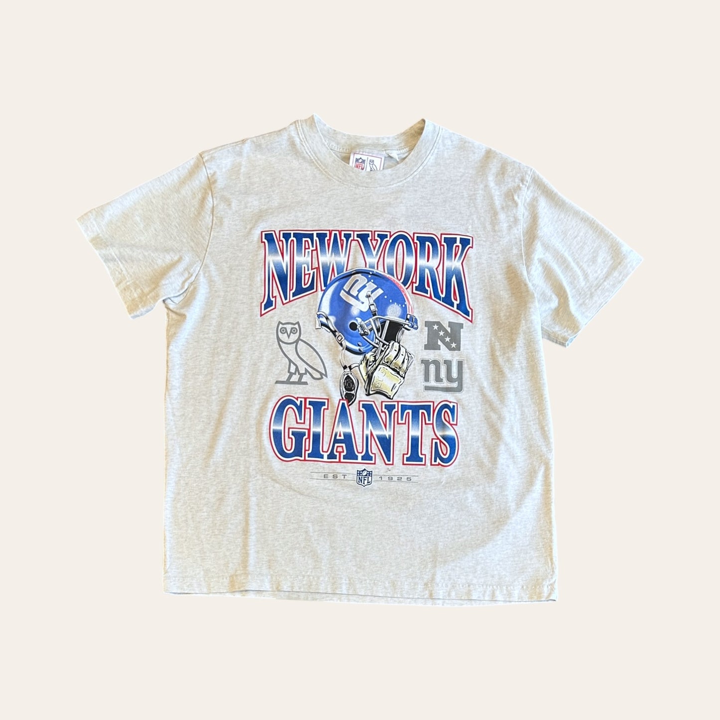 OVO NY Giants Tee Size XL