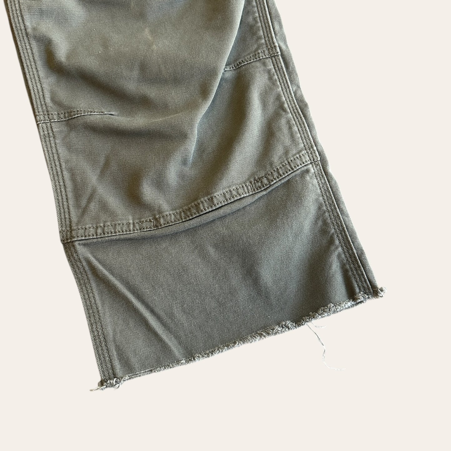 Carhartt Double Knee Pants Olive Size 34x34
