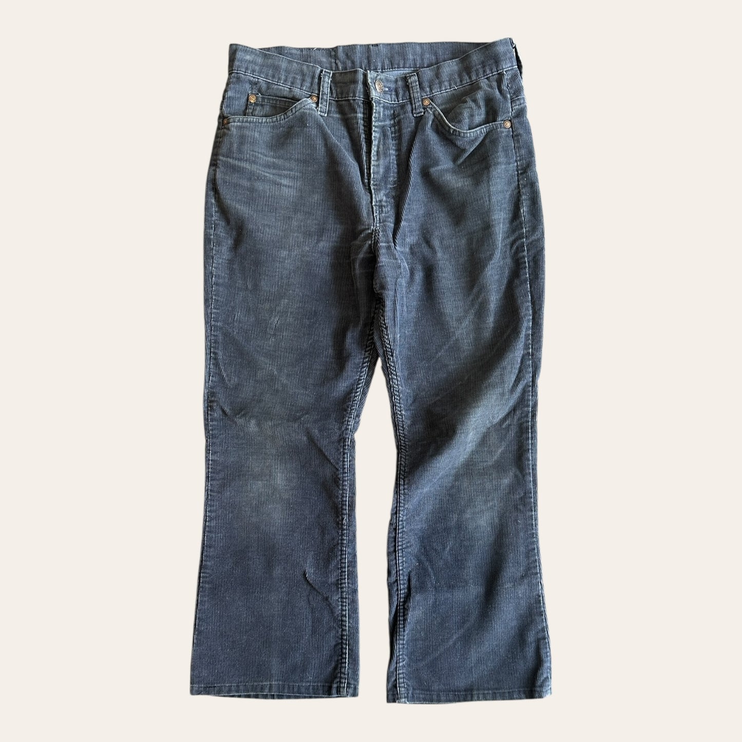 Plain Pockets Corduroy Jeans Size 30