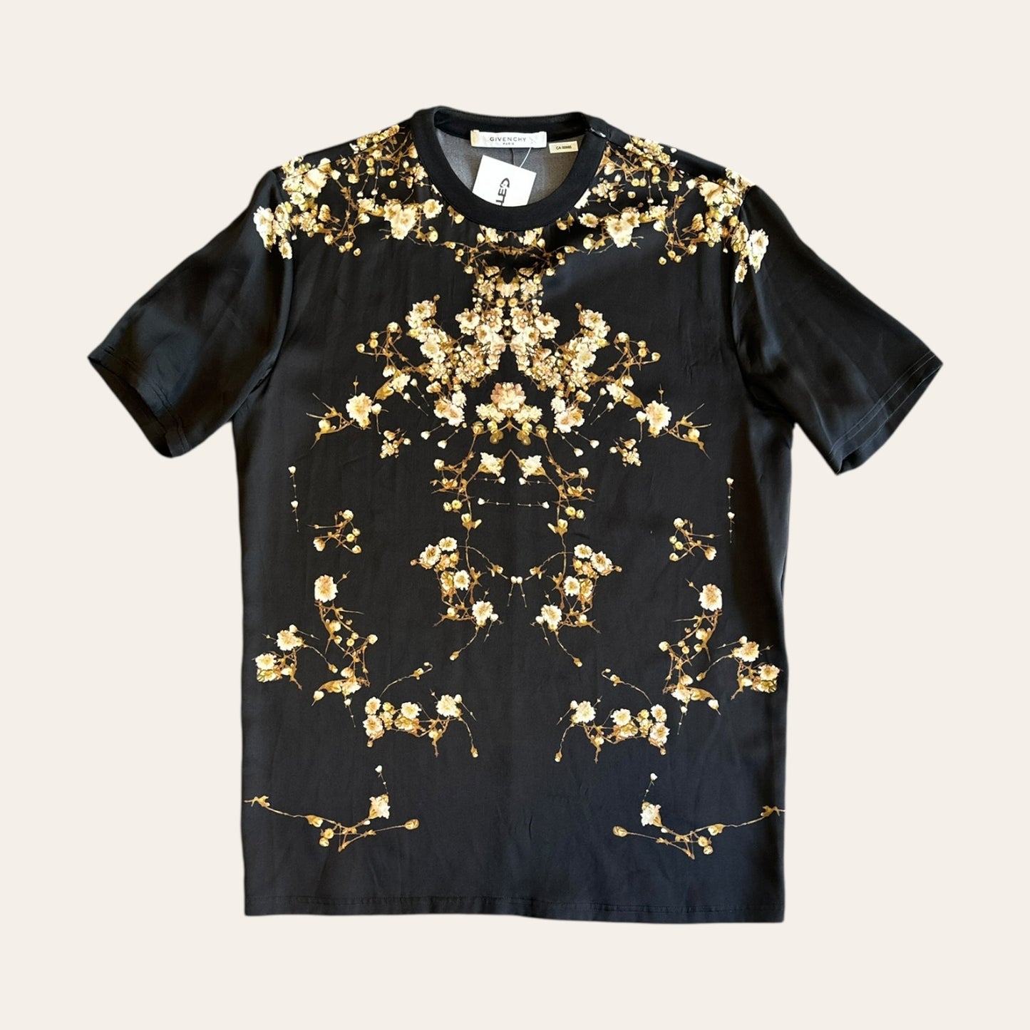 Givenchy Silk Floral Tee Size L