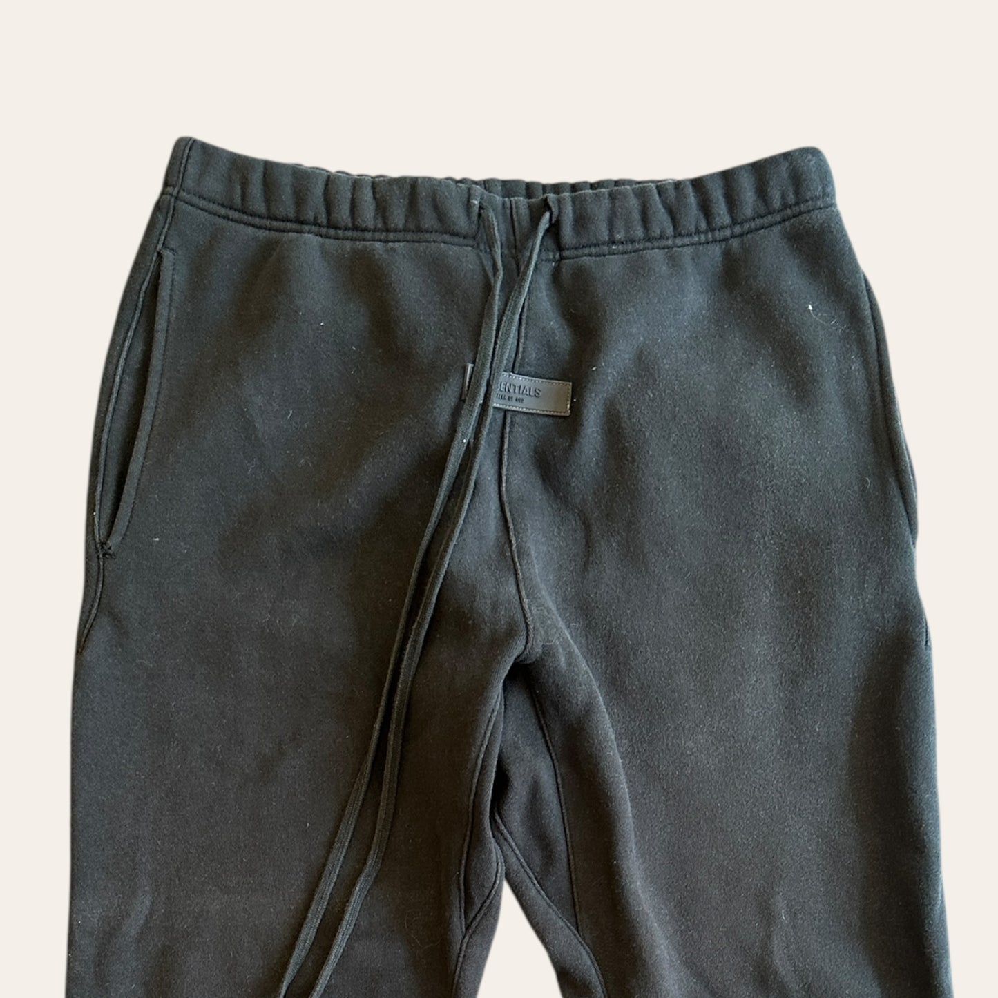 Essentials Sweatpants Black Size S