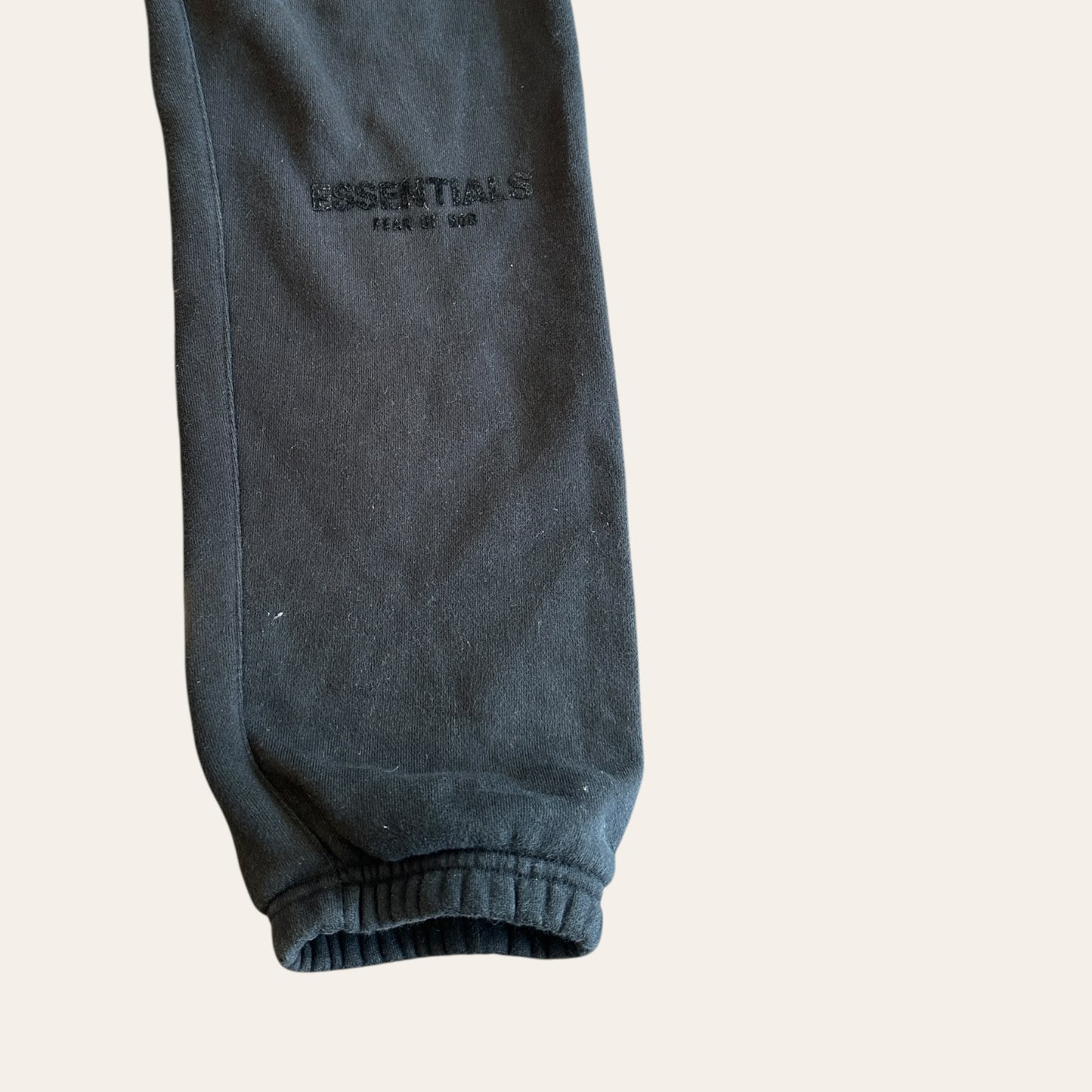 Essentials Sweatpants Black Size S