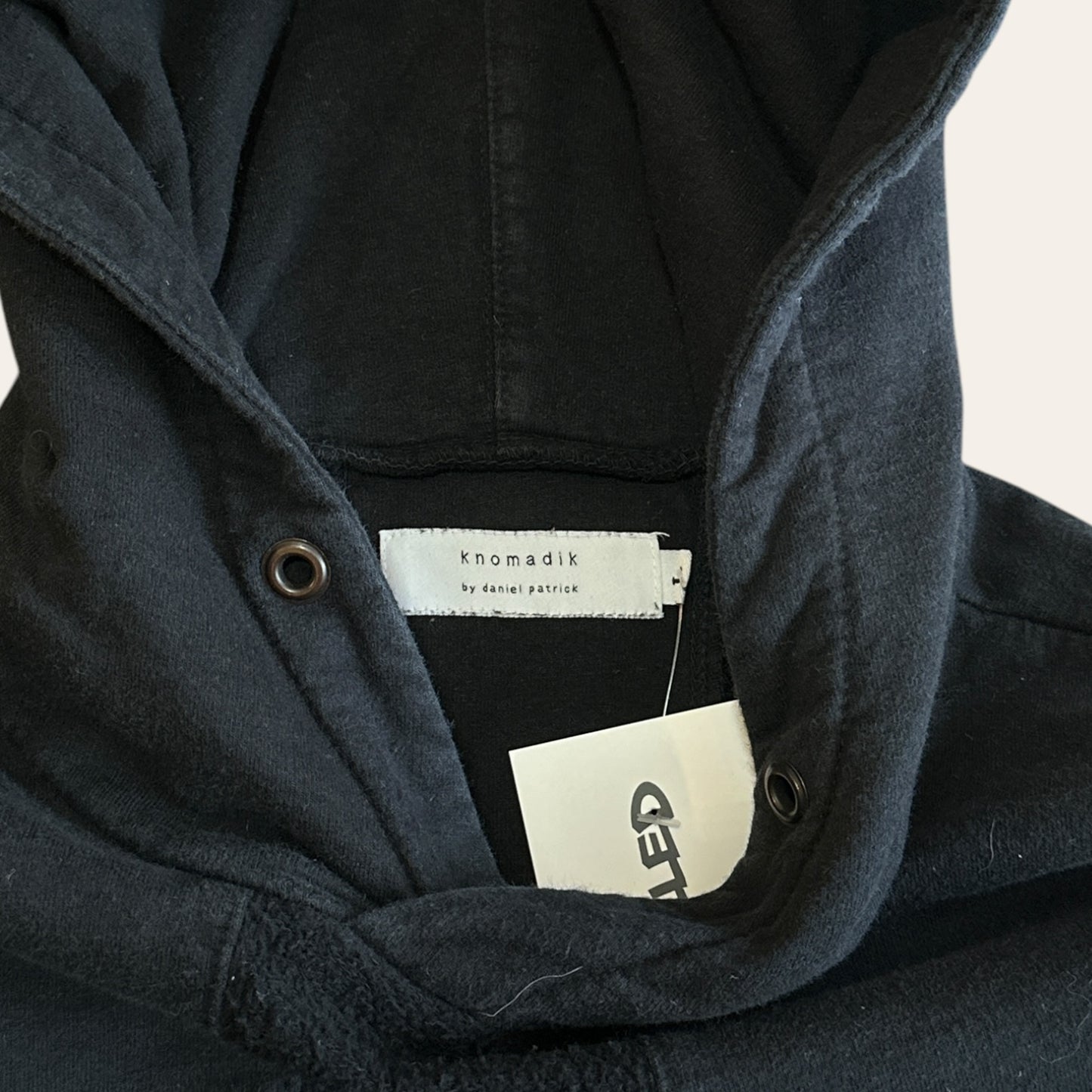 Daniel Patrick Hoodie Black Size L