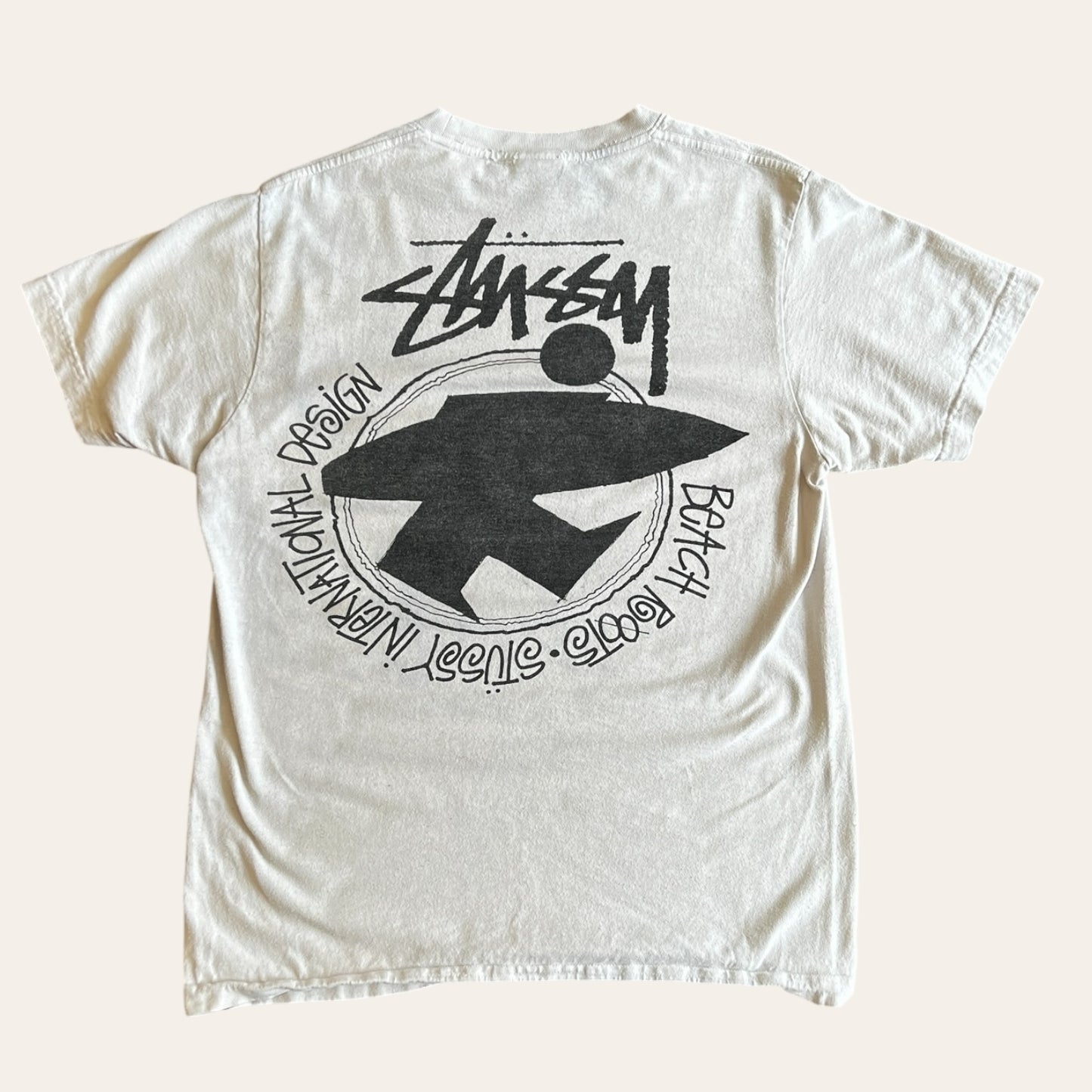 Stussy International Design Beach Tee Size S