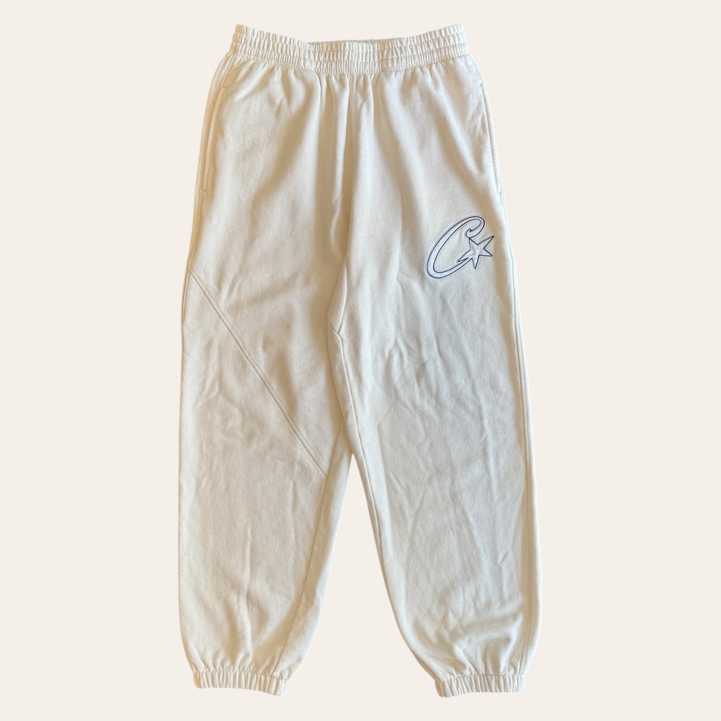 Corteiz Sweatpants White Size M