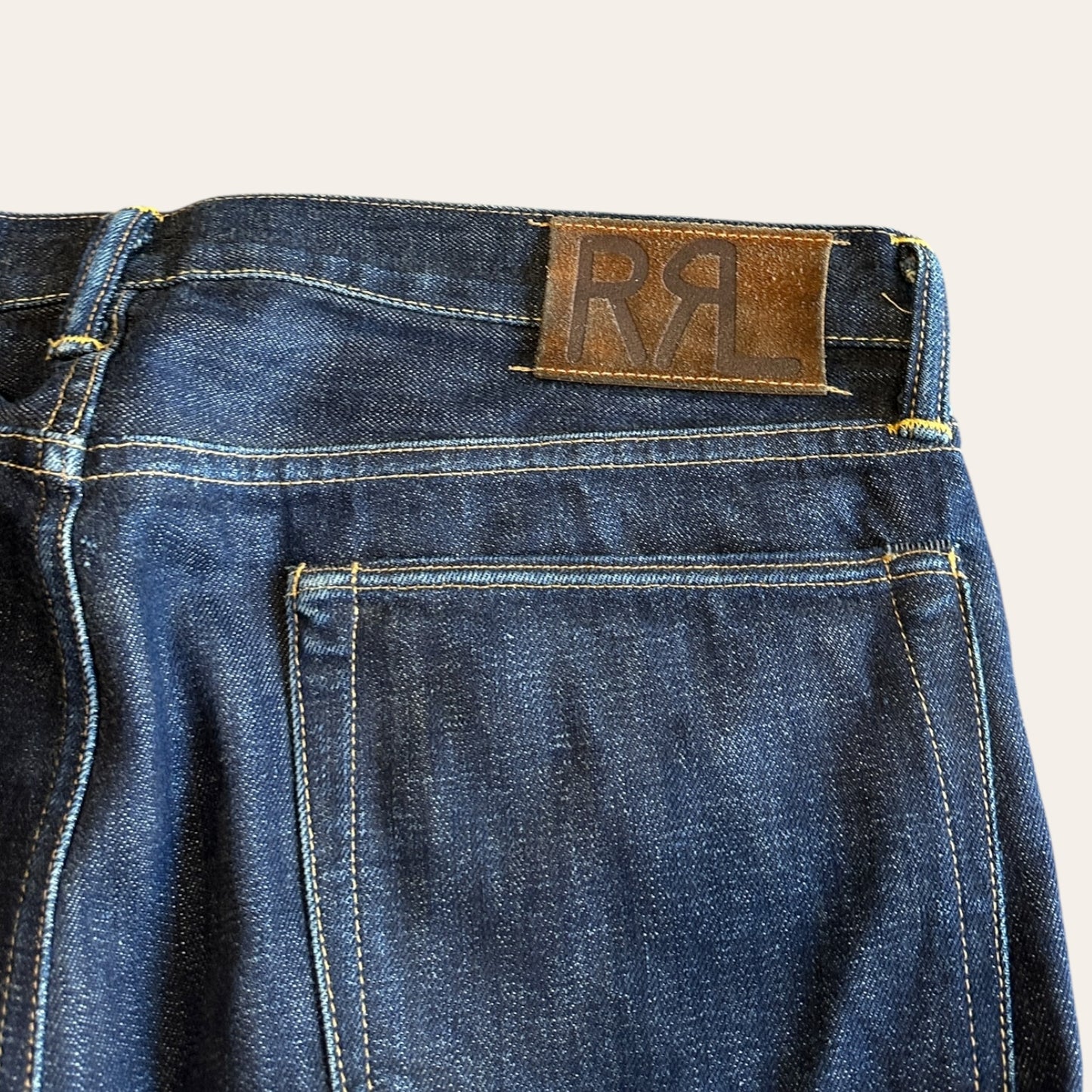 RRL Selvedge Denim Size 33x34
