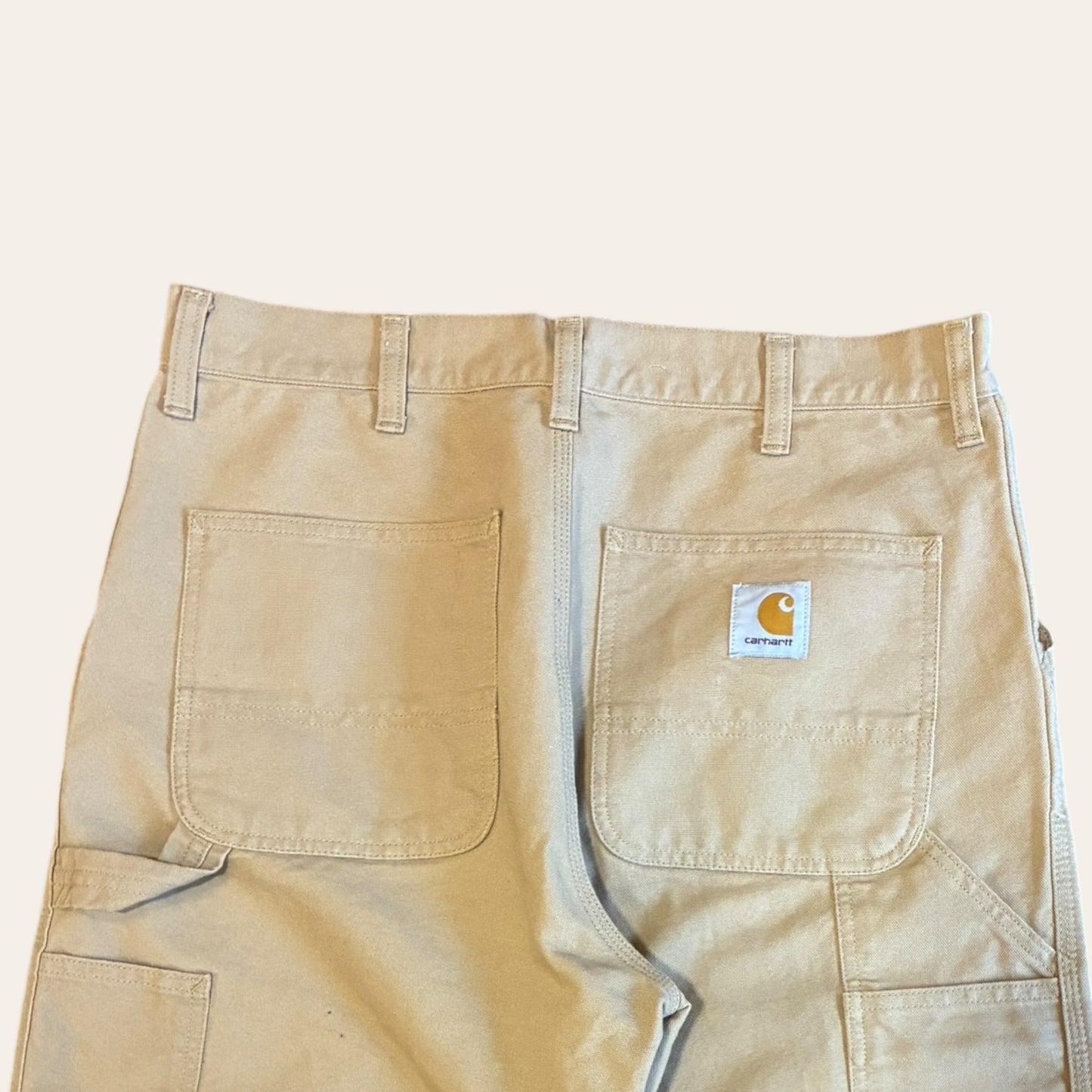 Carhartt Beige Carpenter Size 32