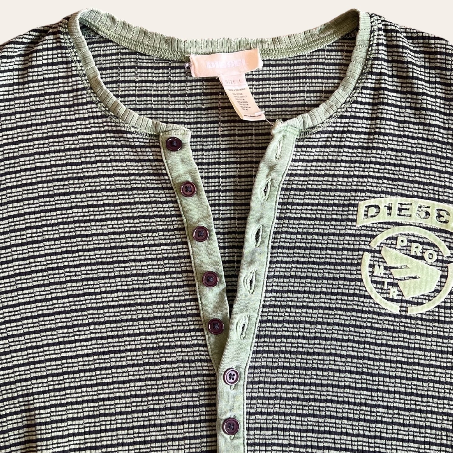 Diesel Long Sleeve Green Size L