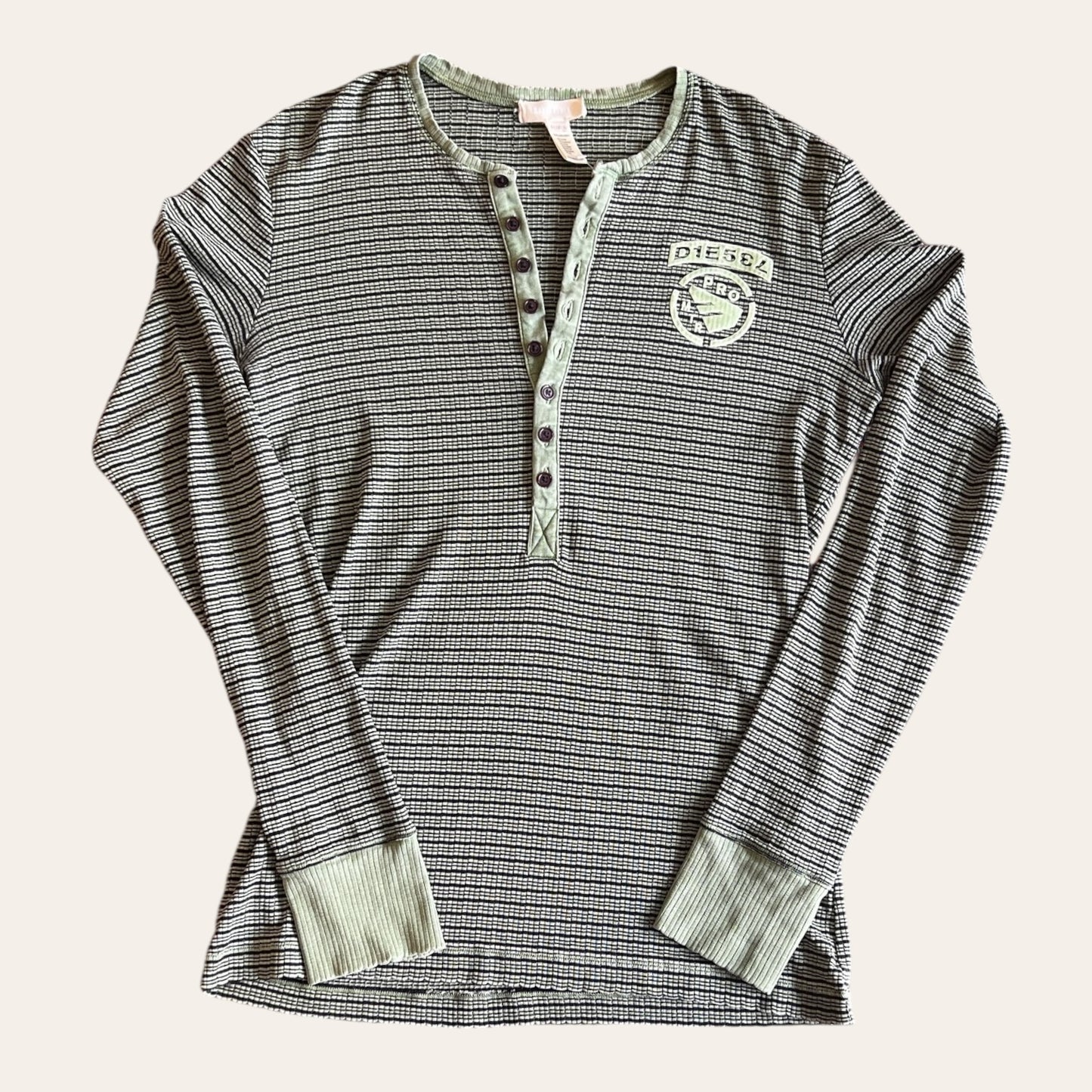 Diesel Long Sleeve Green Size L