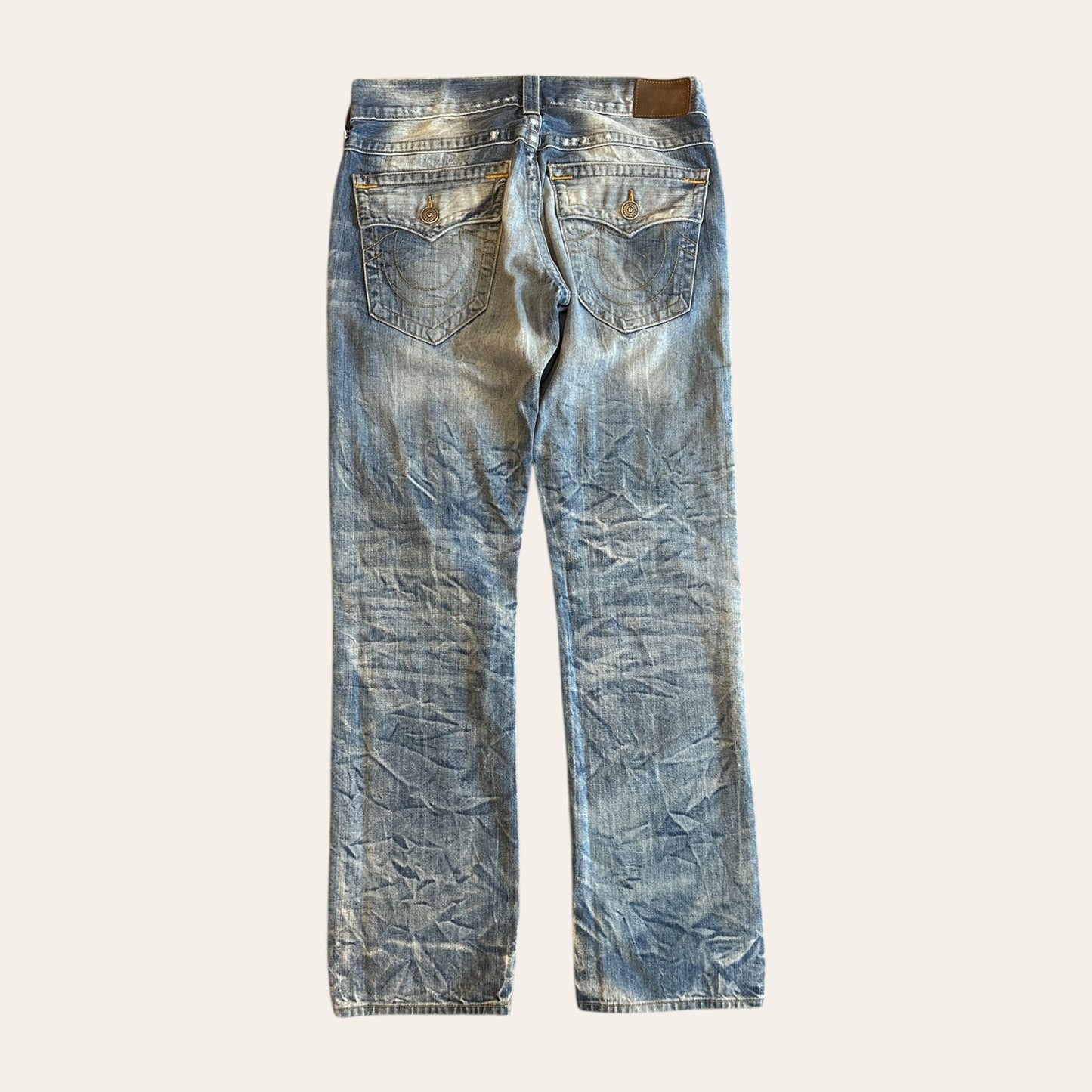 True Religion Ricky Relaxed Straight Jeans Size 31
