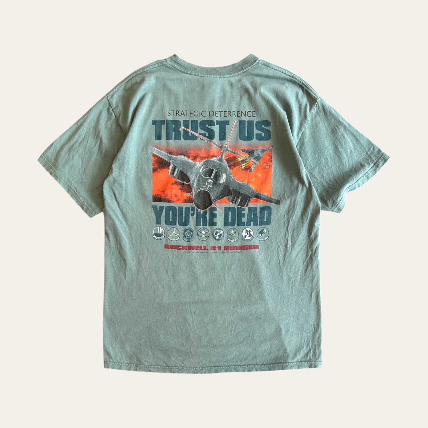 Vintage B1 Bomber Tee Size L