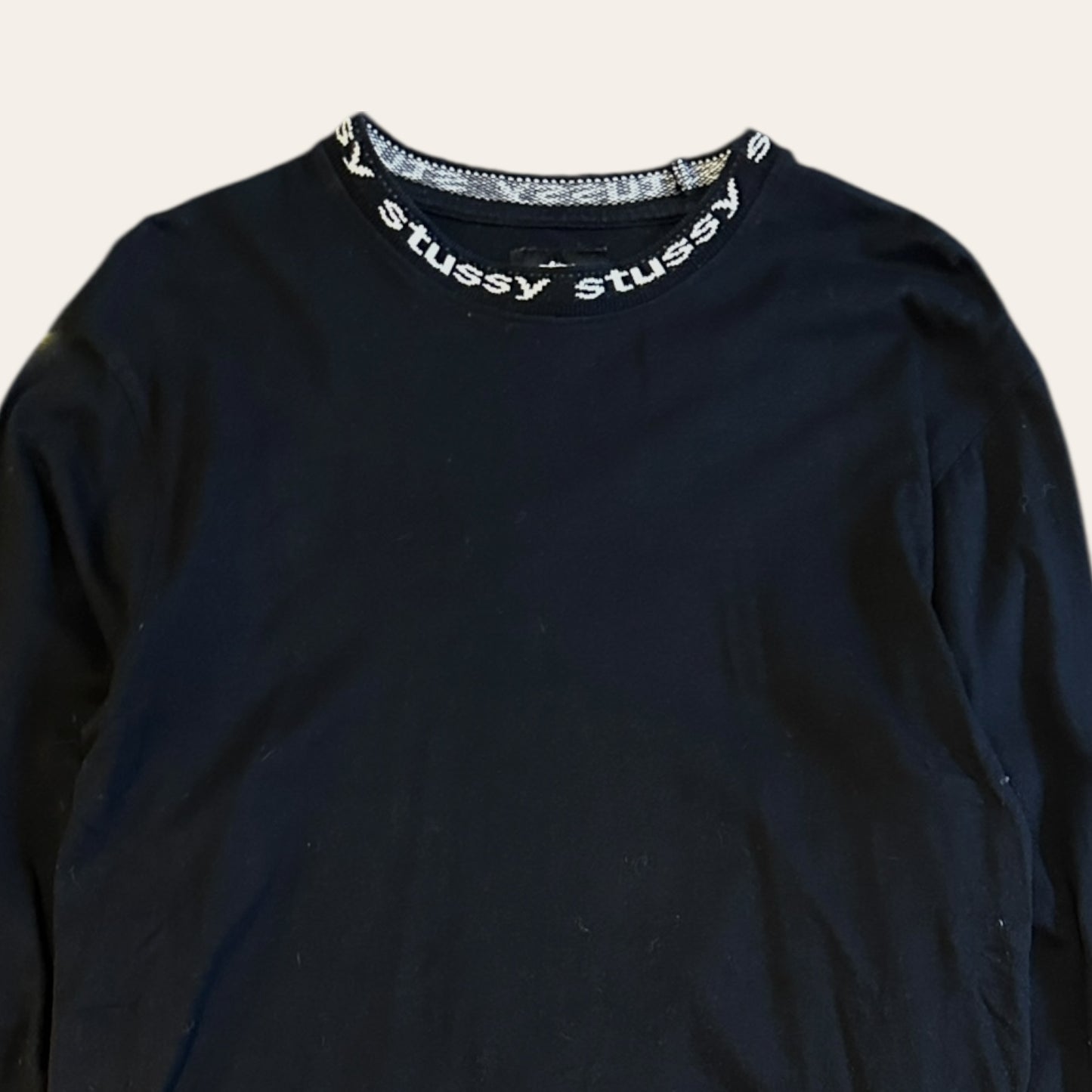 Stussy Neck Logo LS Size M