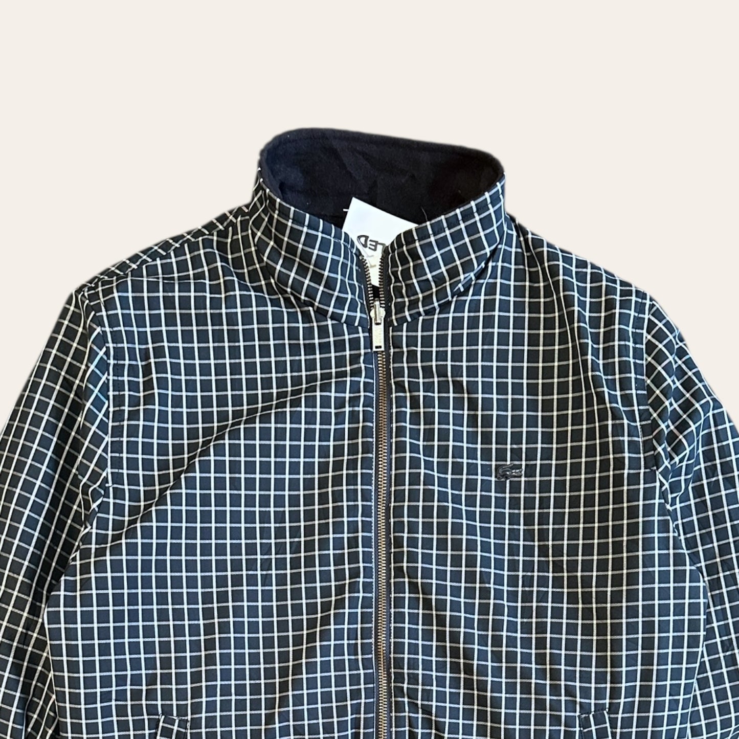 Lacoste Reversible Wool Jacket Size L