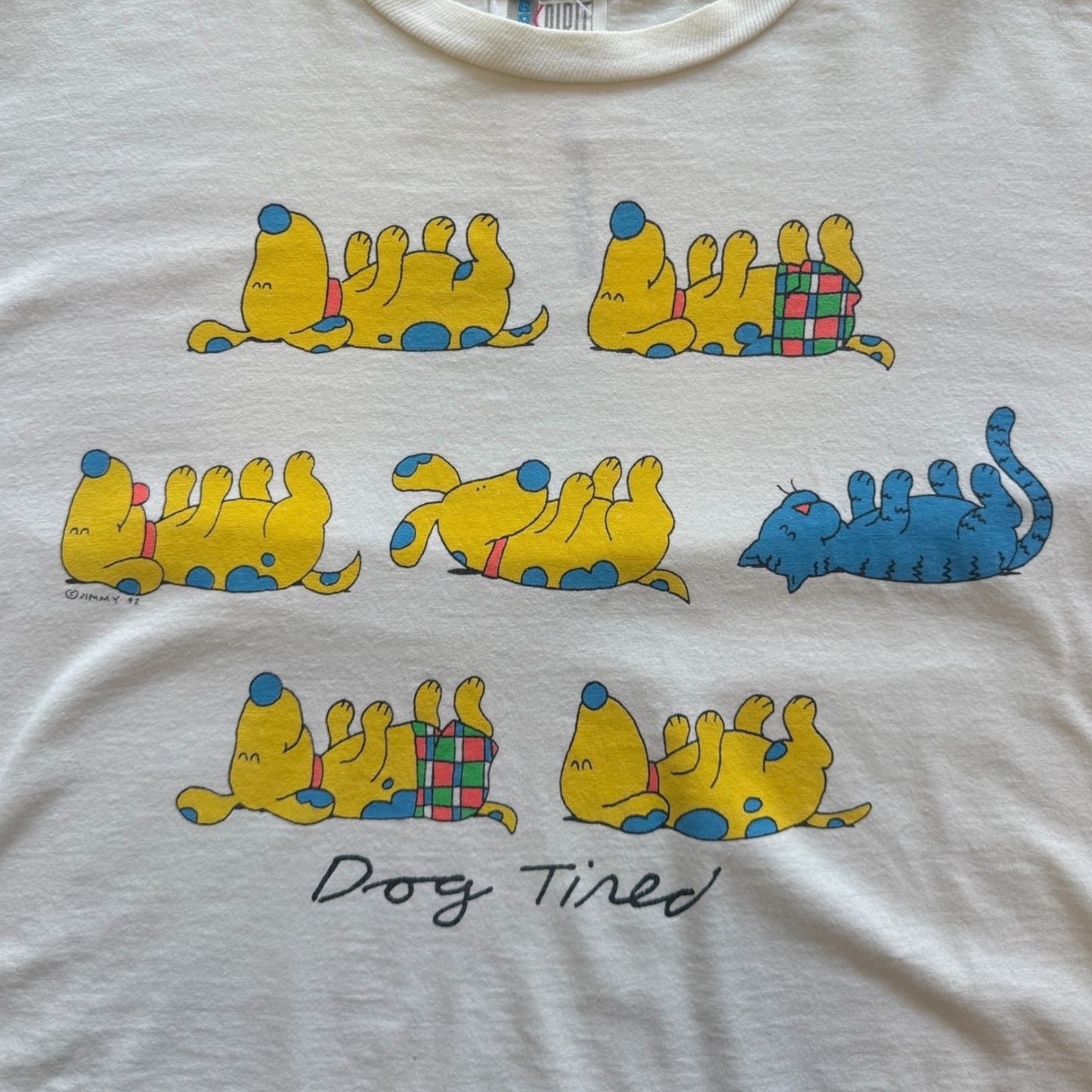 Vintage Dog Time Tee Size XS