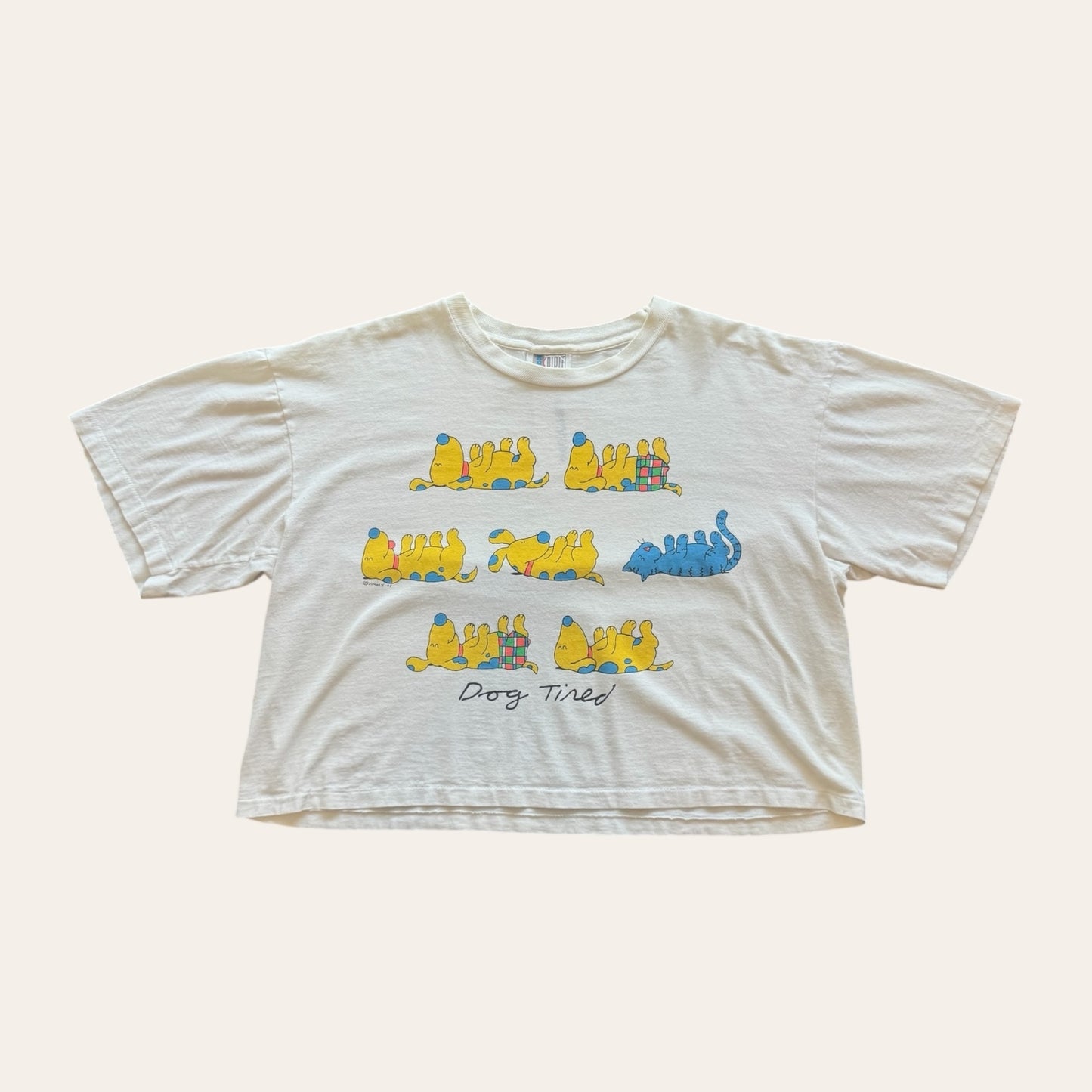 Vintage Dog Time Tee Size XS