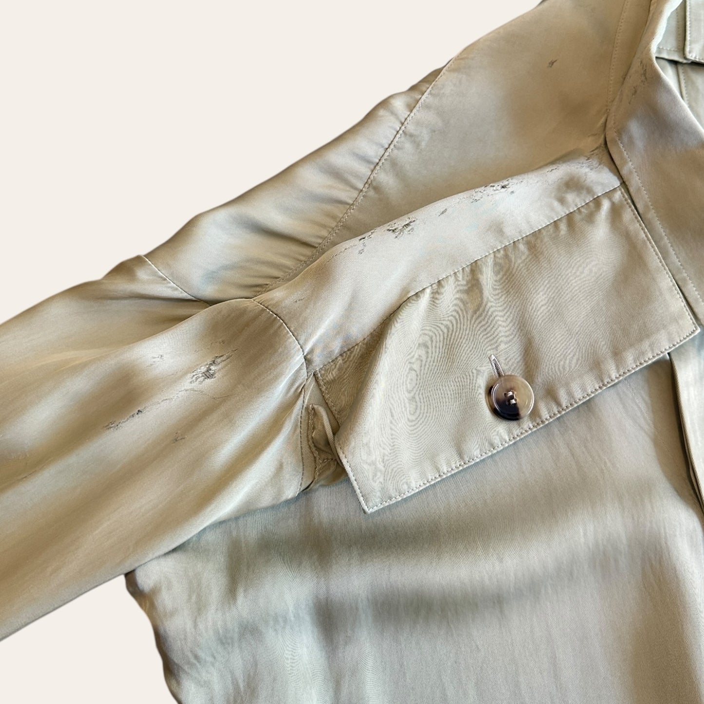 Bottega Veneta Silk Shirt Size 38