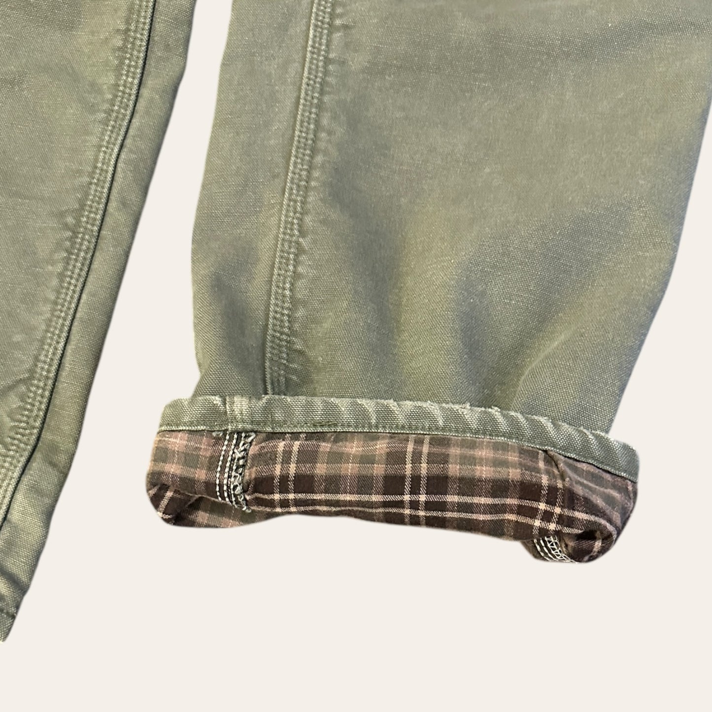 Carhartt B111 Duck Lined Pant Size 33x30