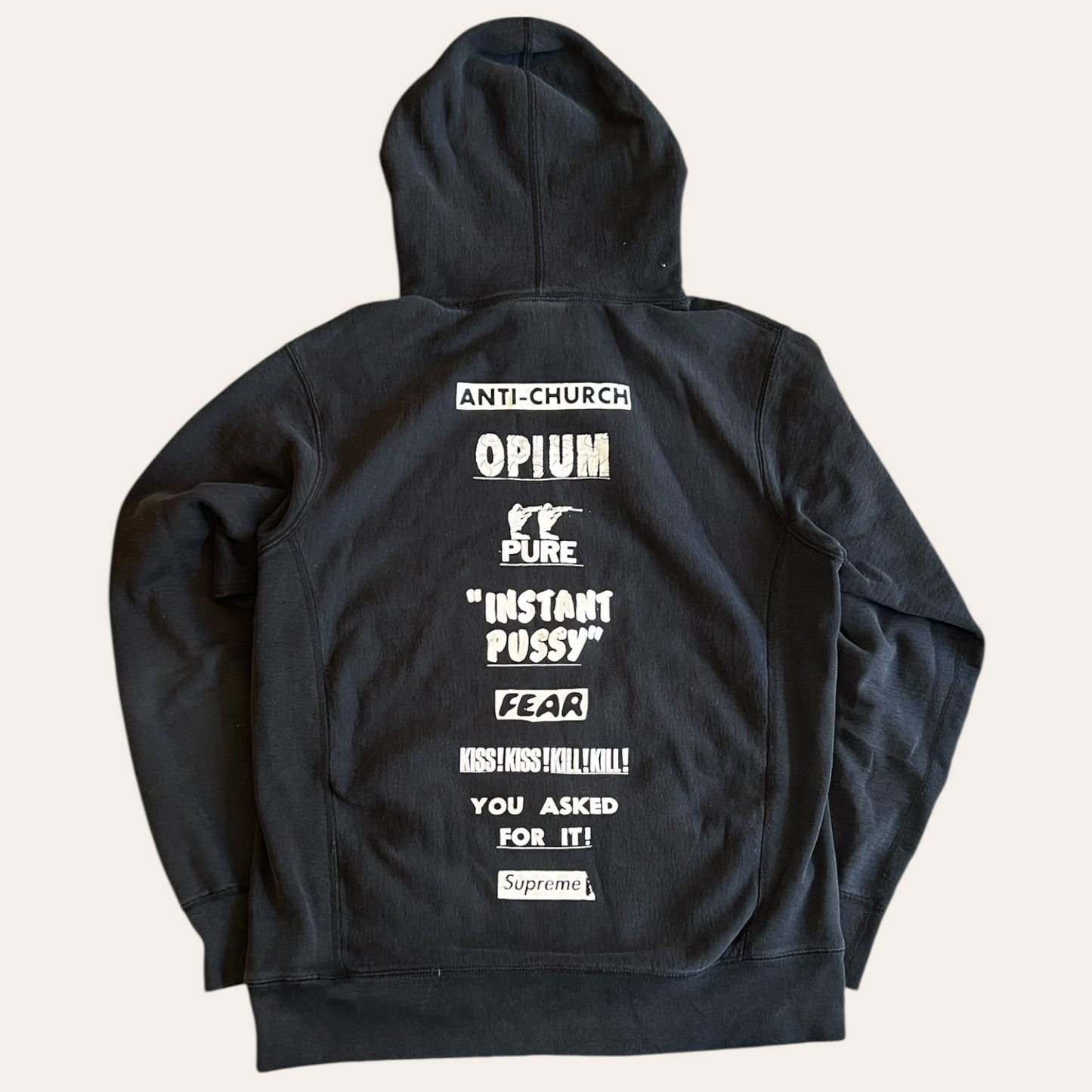 Supreme Pure Fear Opium Hoodie Size L