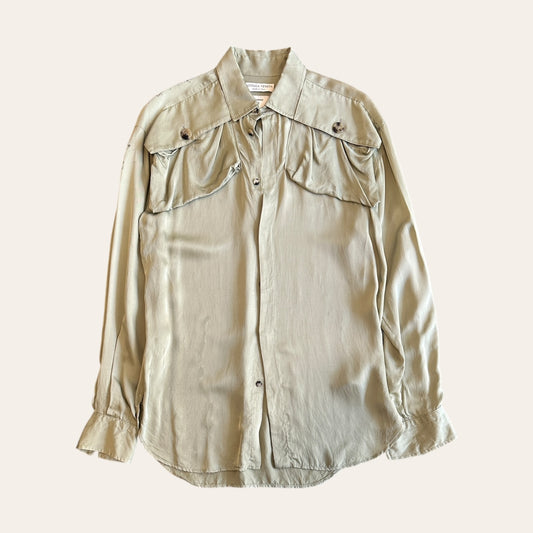 Bottega Veneta Silk Shirt Size 38