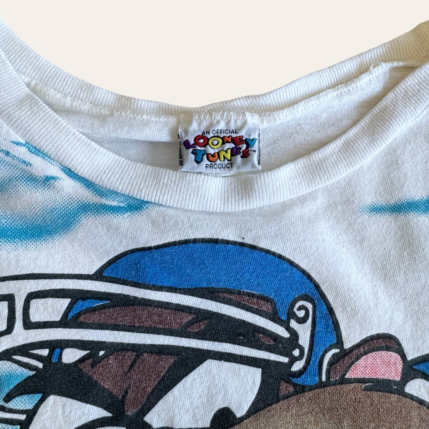 1995 Taz AOP Long Sleeve Tee Size XL