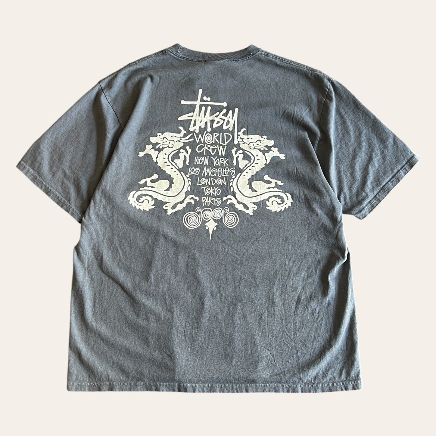 Stussy World Crew Tee Size L