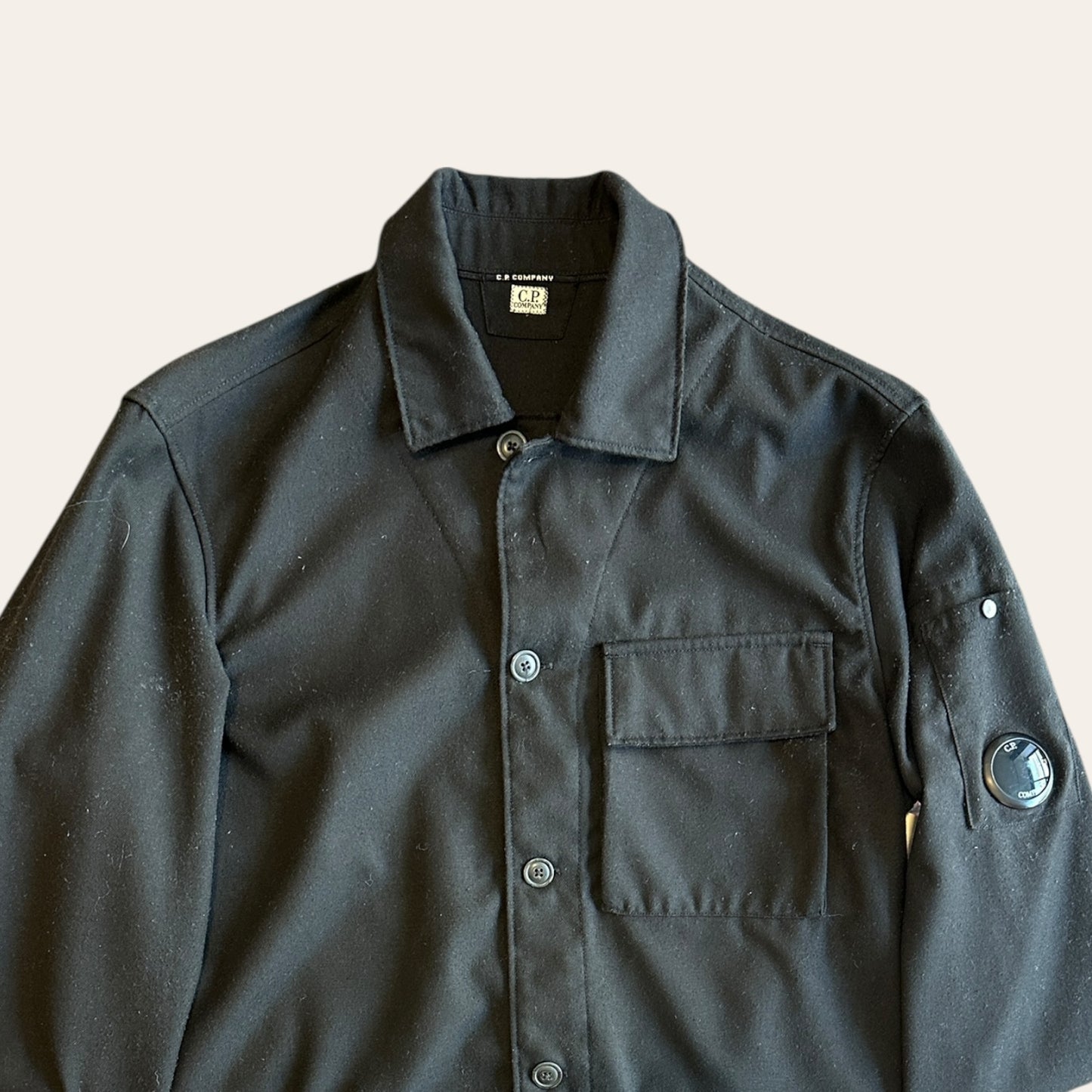 C.P Company Overshirt Black Size L