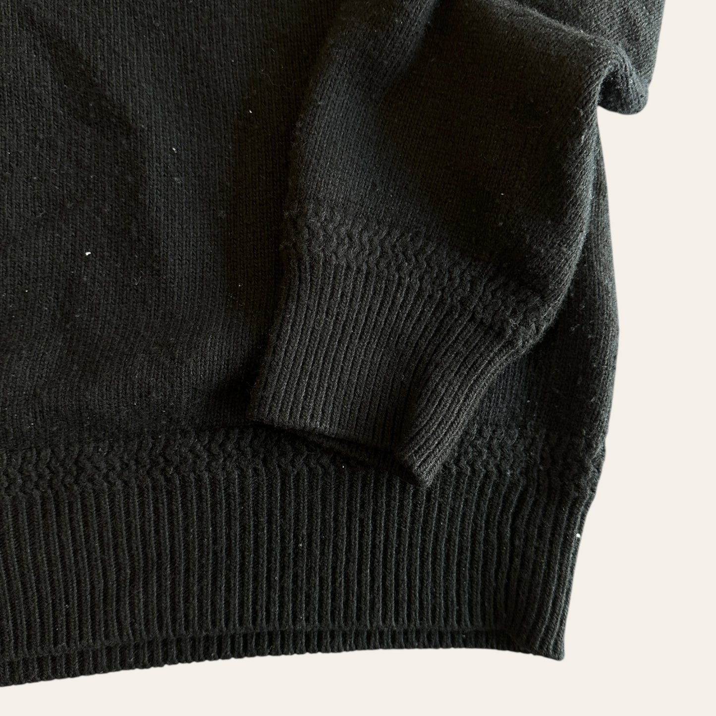 Stone Island Knit Hoodie Black Size XL