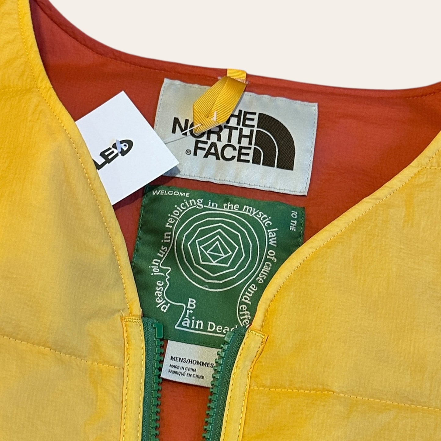 Brain Dead x North Face Vest Size XL