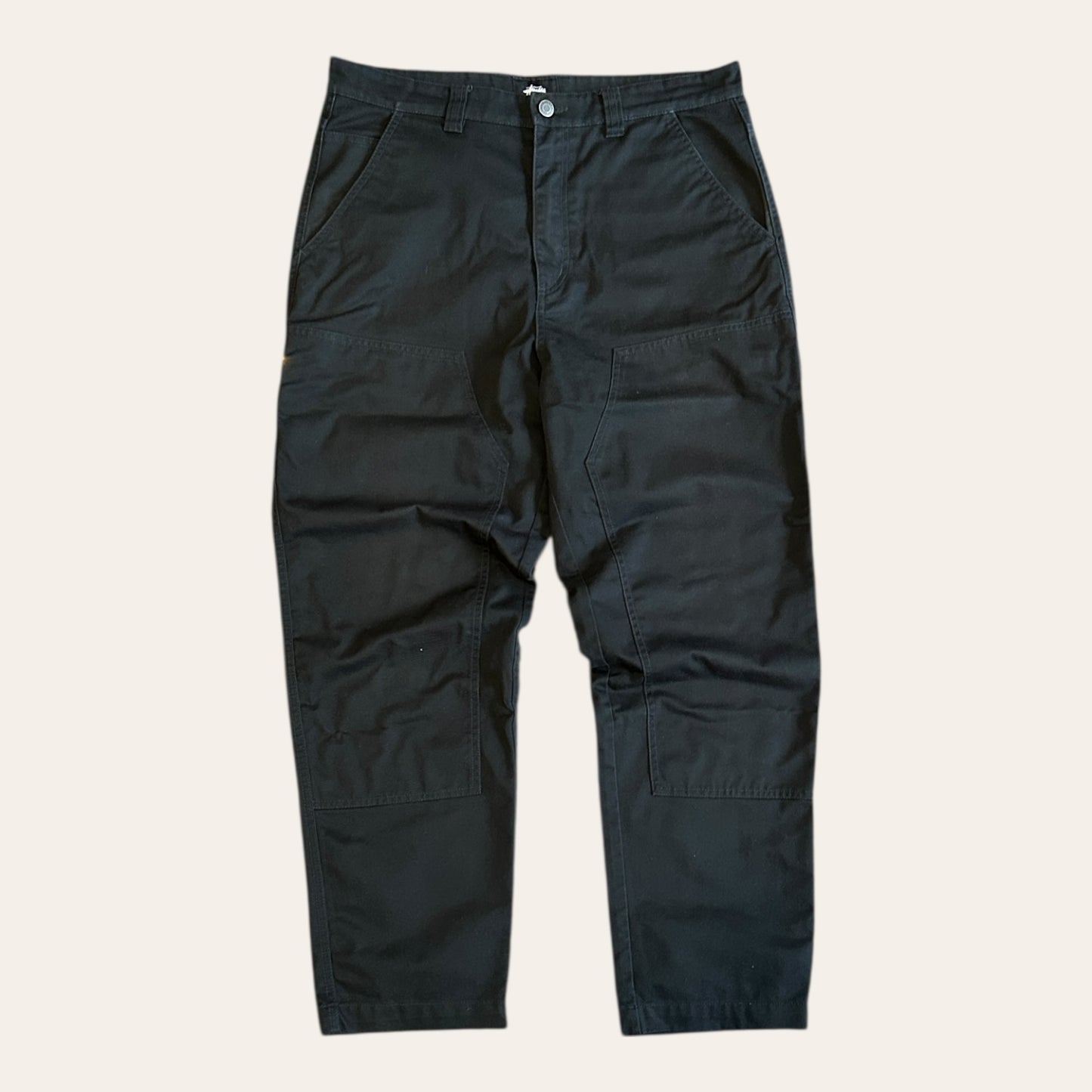 Stussy Double Knee Pants Black Size 33
