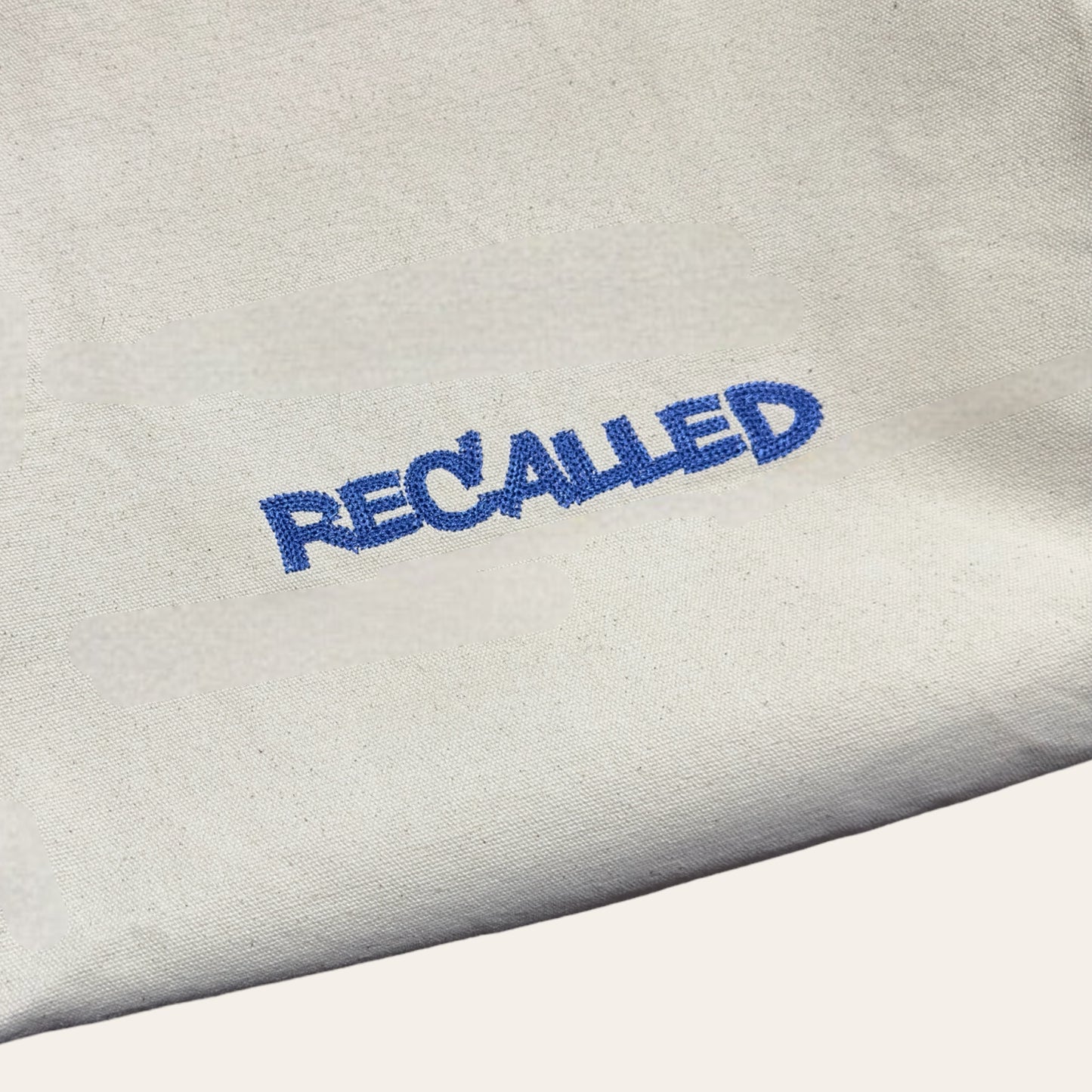 Recalled Tote Bag