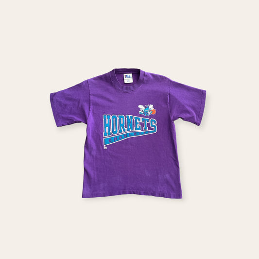90s Charlotte Hornets Baby Tee Size Youth L