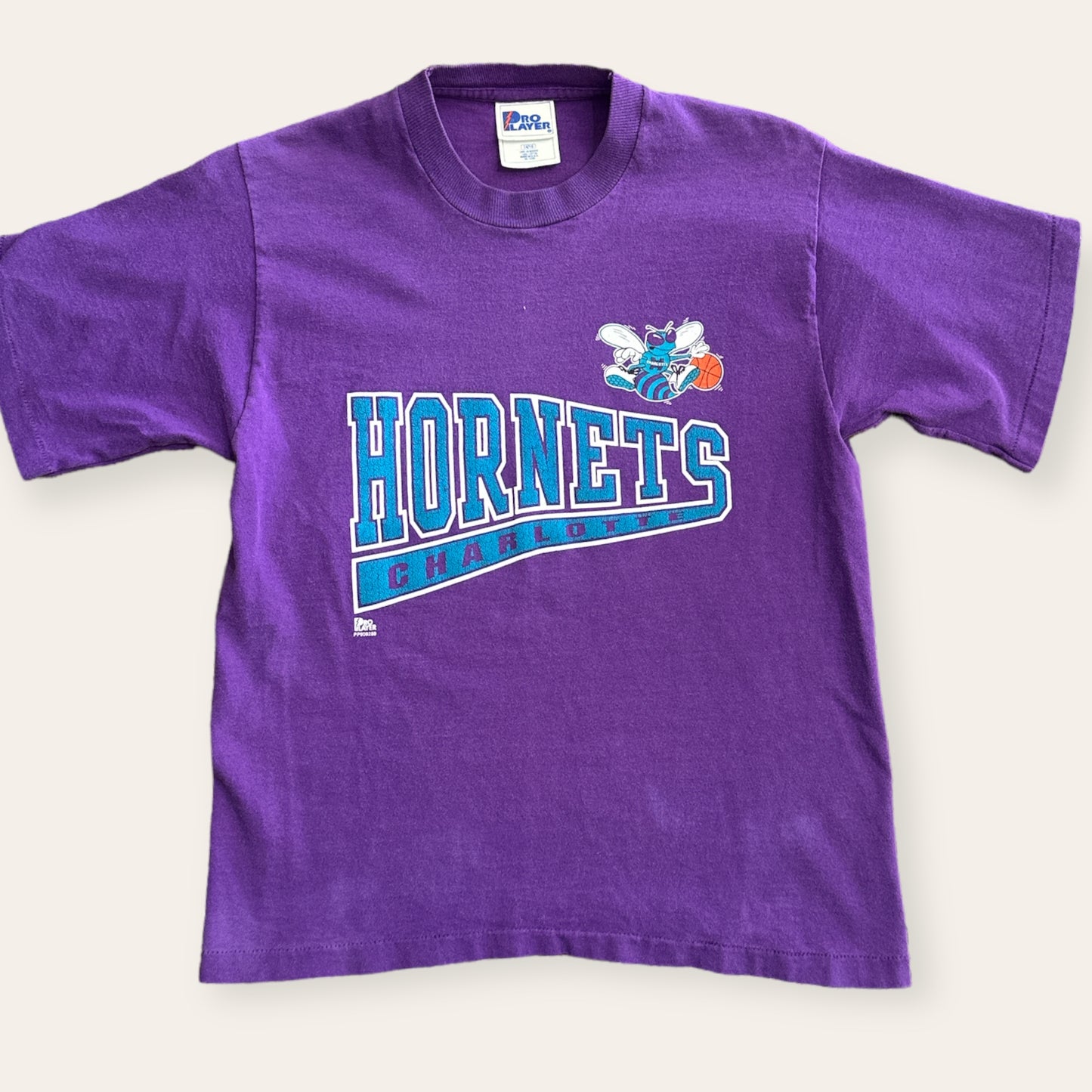 90s Charlotte Hornets Baby Tee Size Youth L