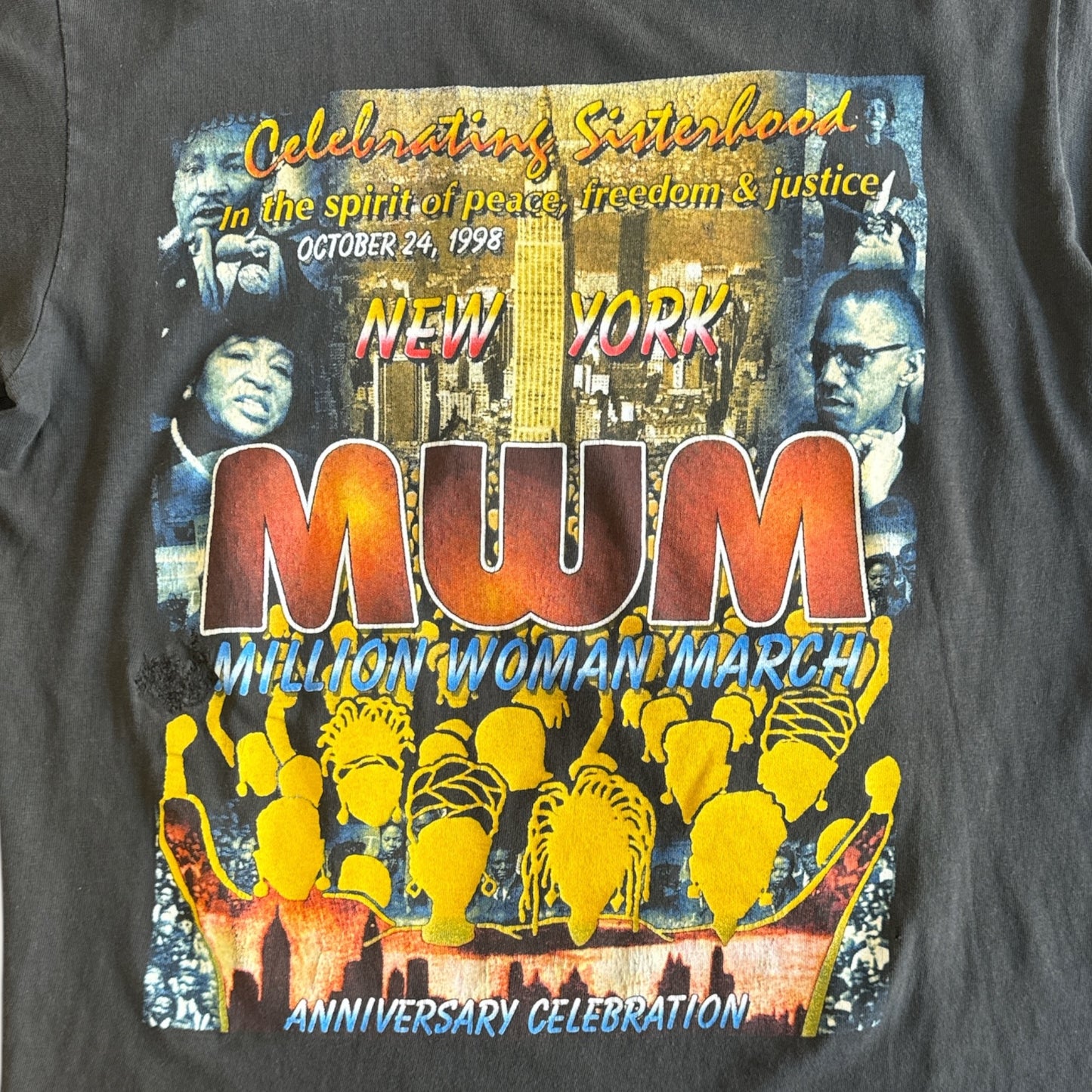 1998 Million Woman March Tee Size L