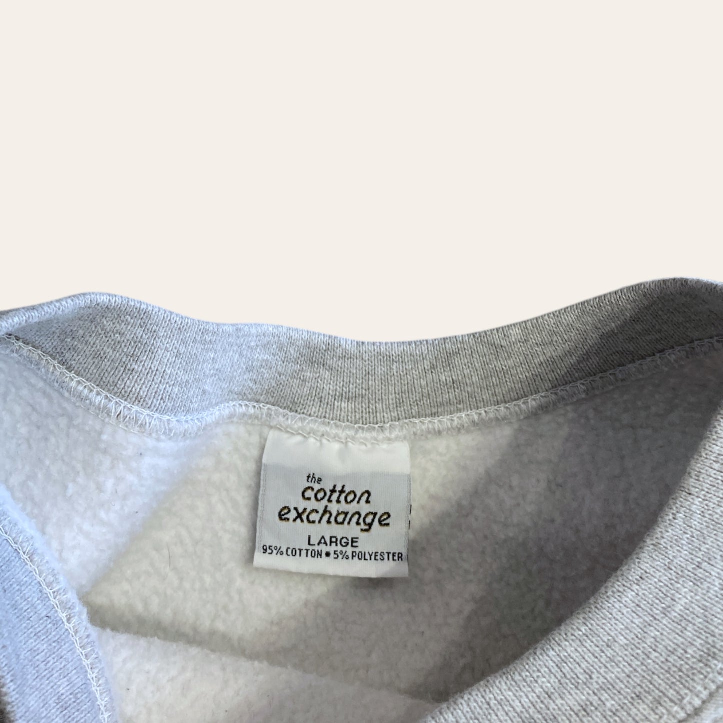 90's Colgate Sweatshirt Grey Size L