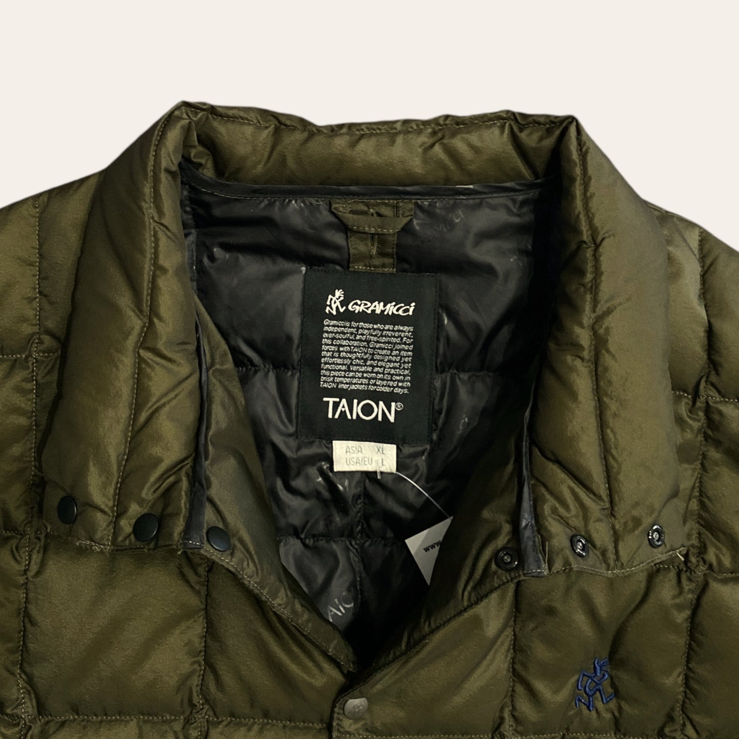 Gramicci x Taion Puffer Vest Size L
