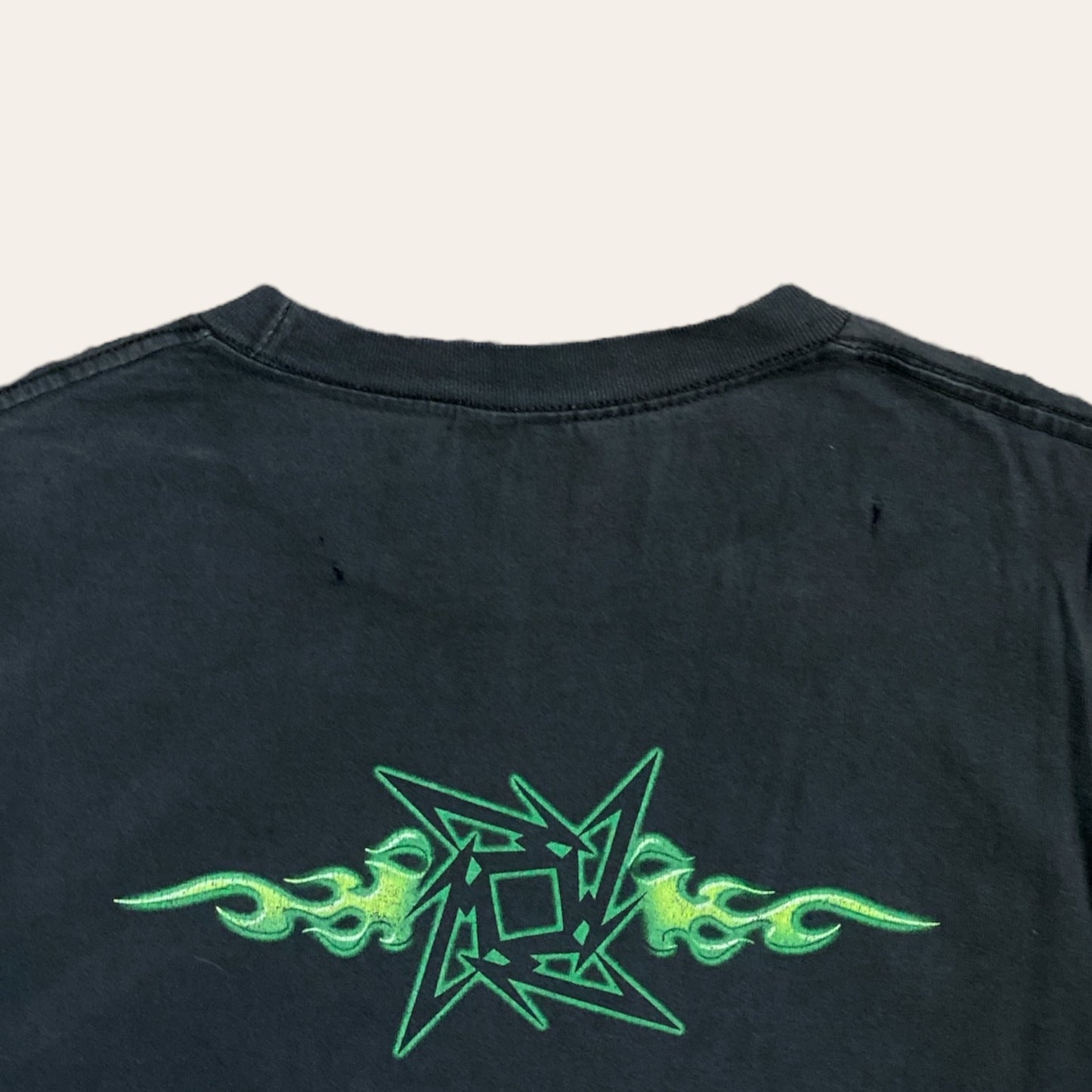 90s Metallica Tee Black/Green Size L