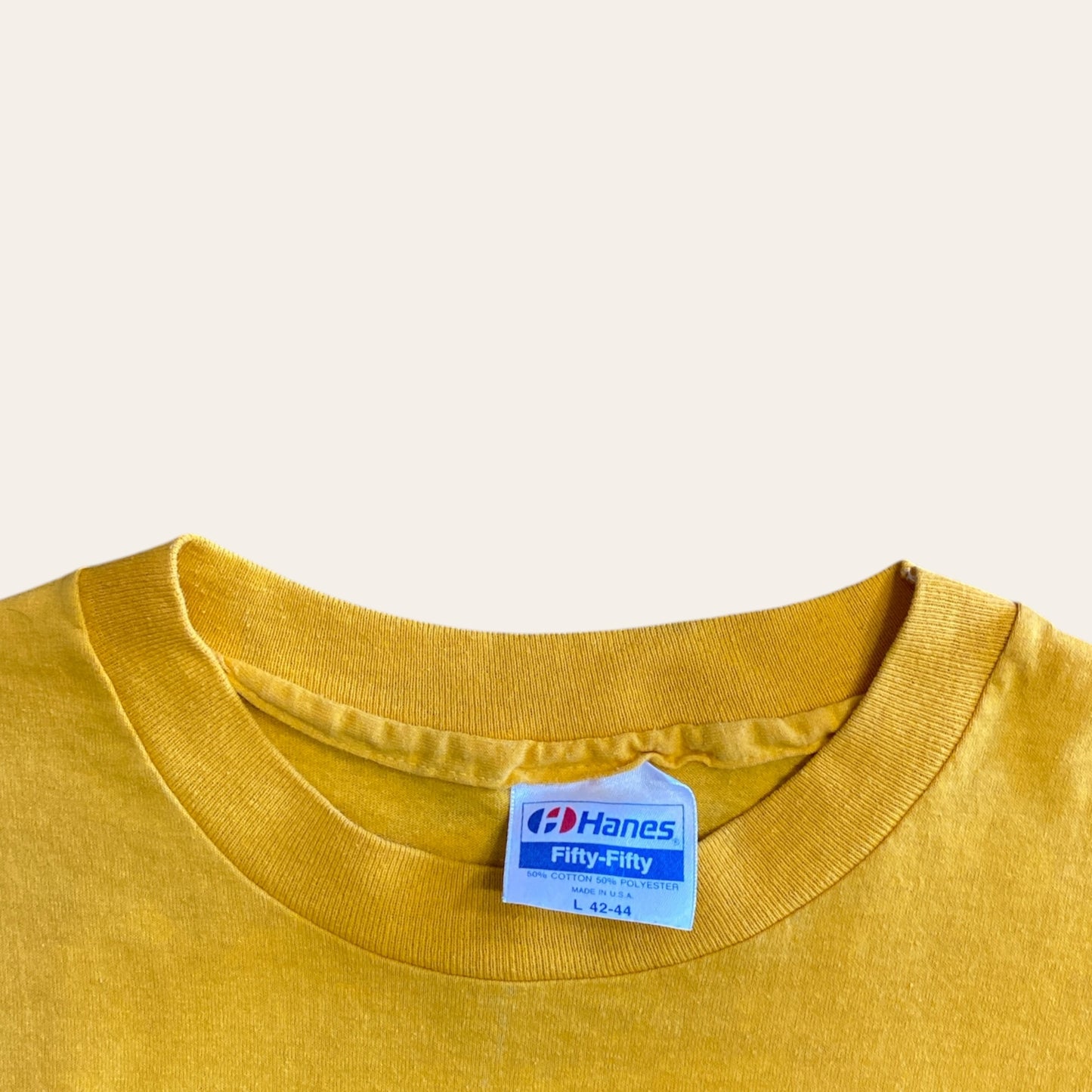 90s Proceed Without Caution Tee Size L