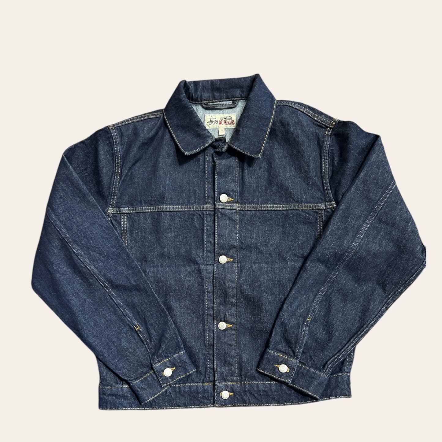 Brand New Stussy Denim Trucker Jacket