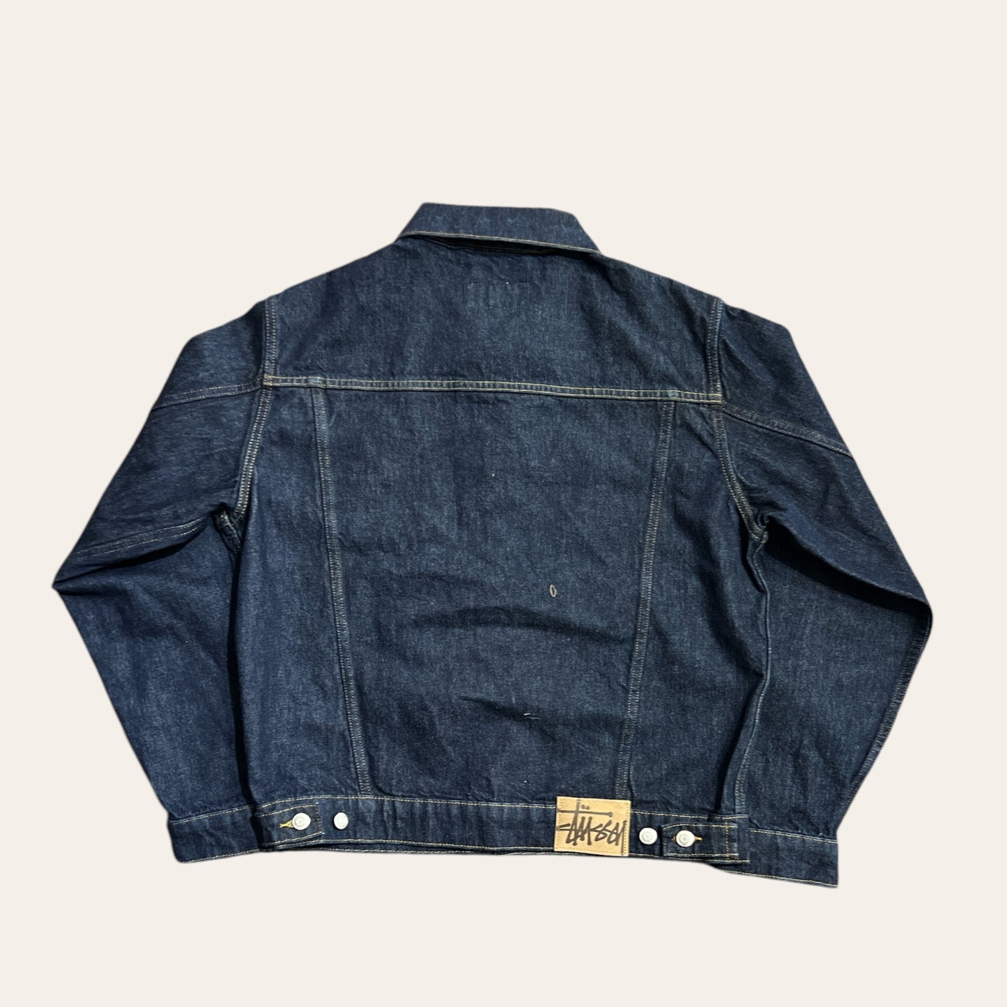 Brand New Stussy Denim Trucker Jacket