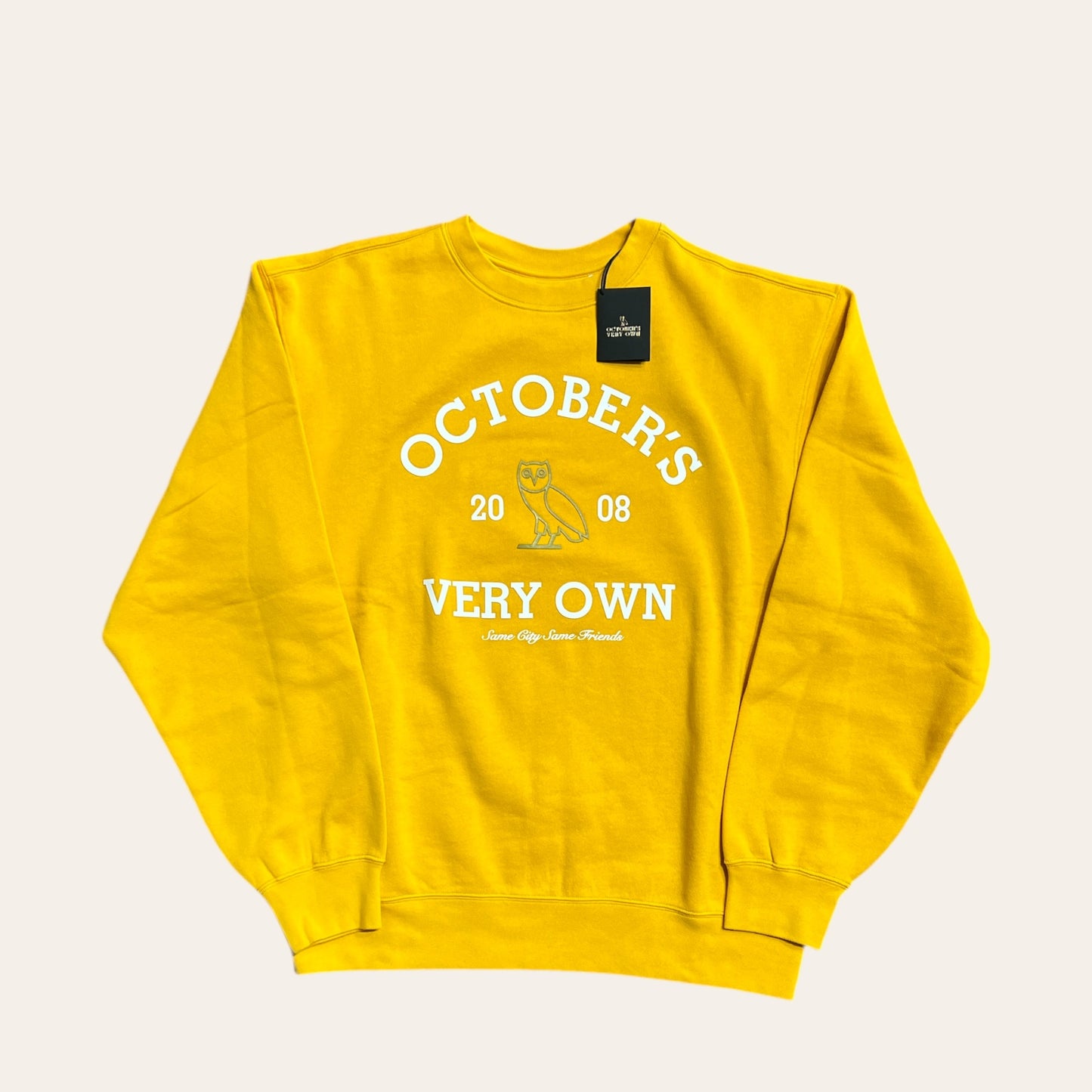 Brand New OVO Crewneck 08 Yellow