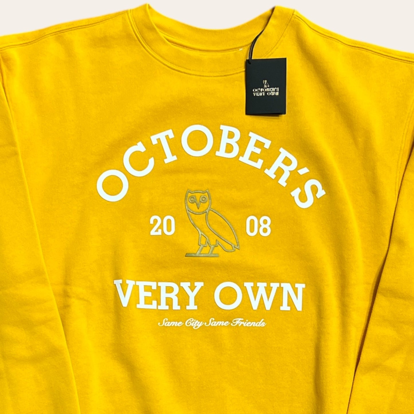 Brand New OVO Crewneck 08 Yellow