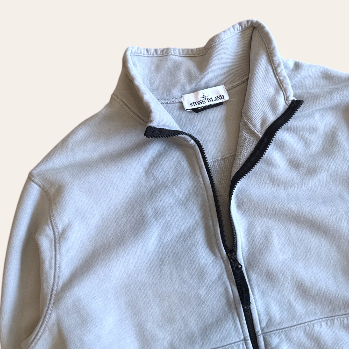 Stone Island Zip Up Sweater Size XXL