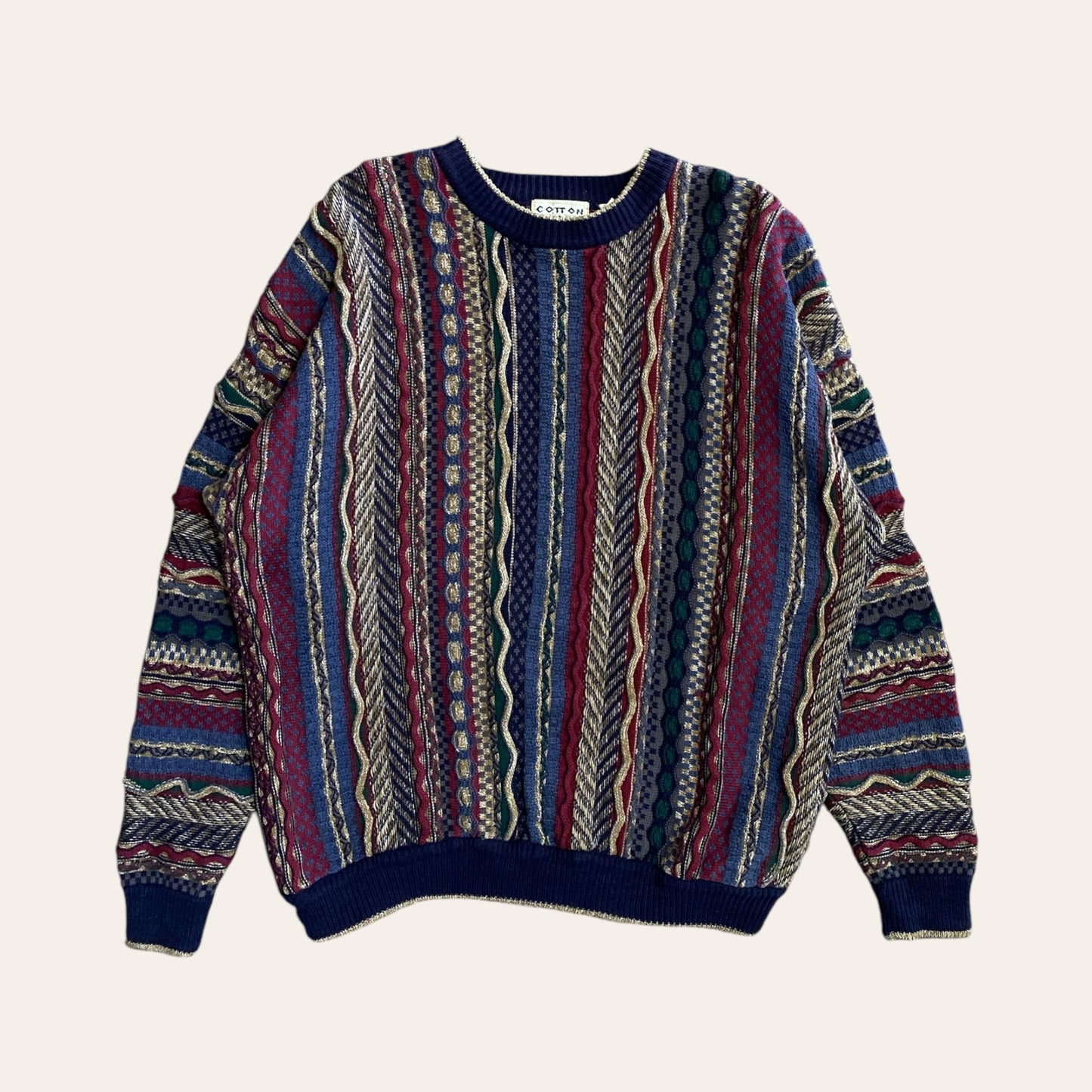 Cotton Traders Knit Sweater Size L