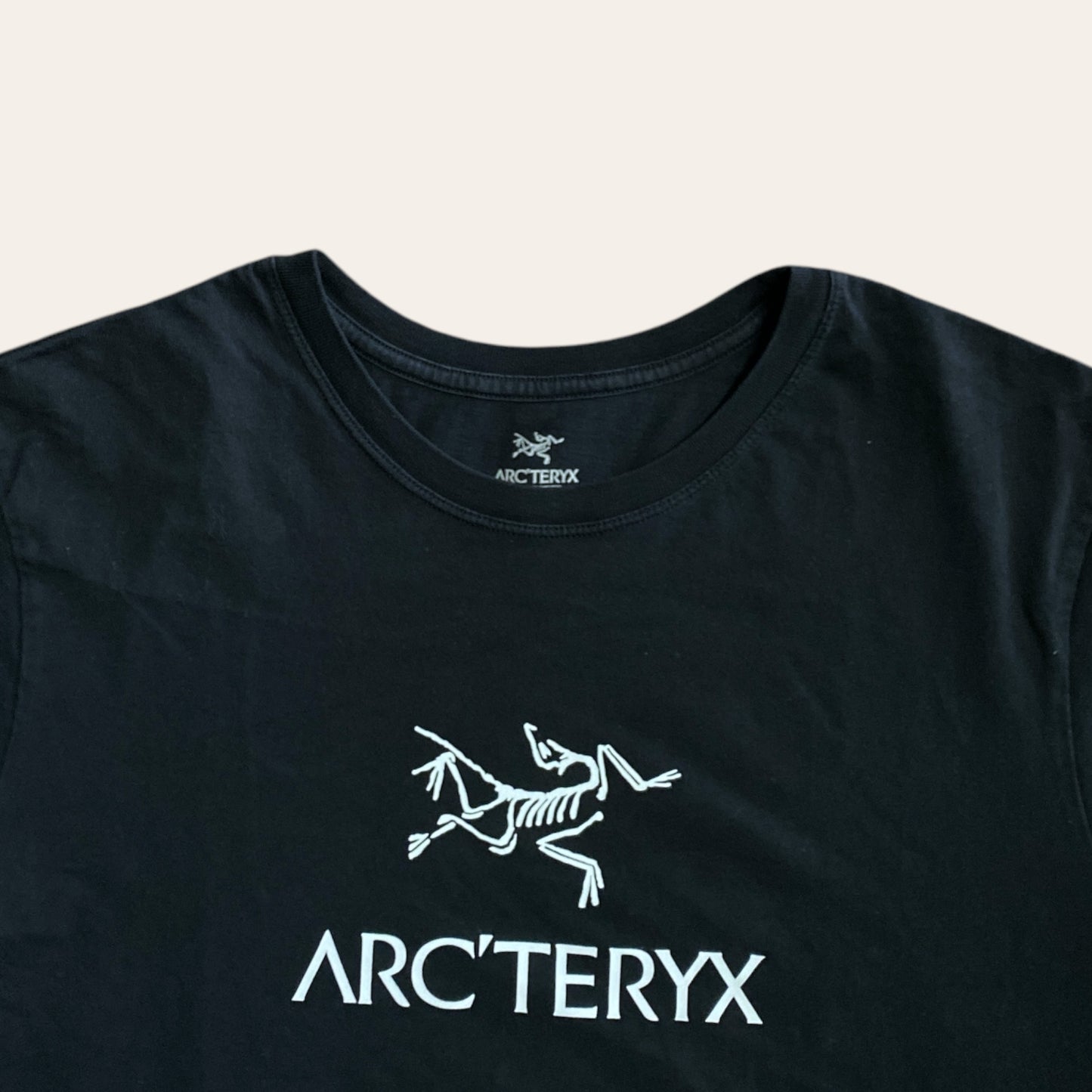 Arcteryx Arc'Word Tee Black/White Size L
