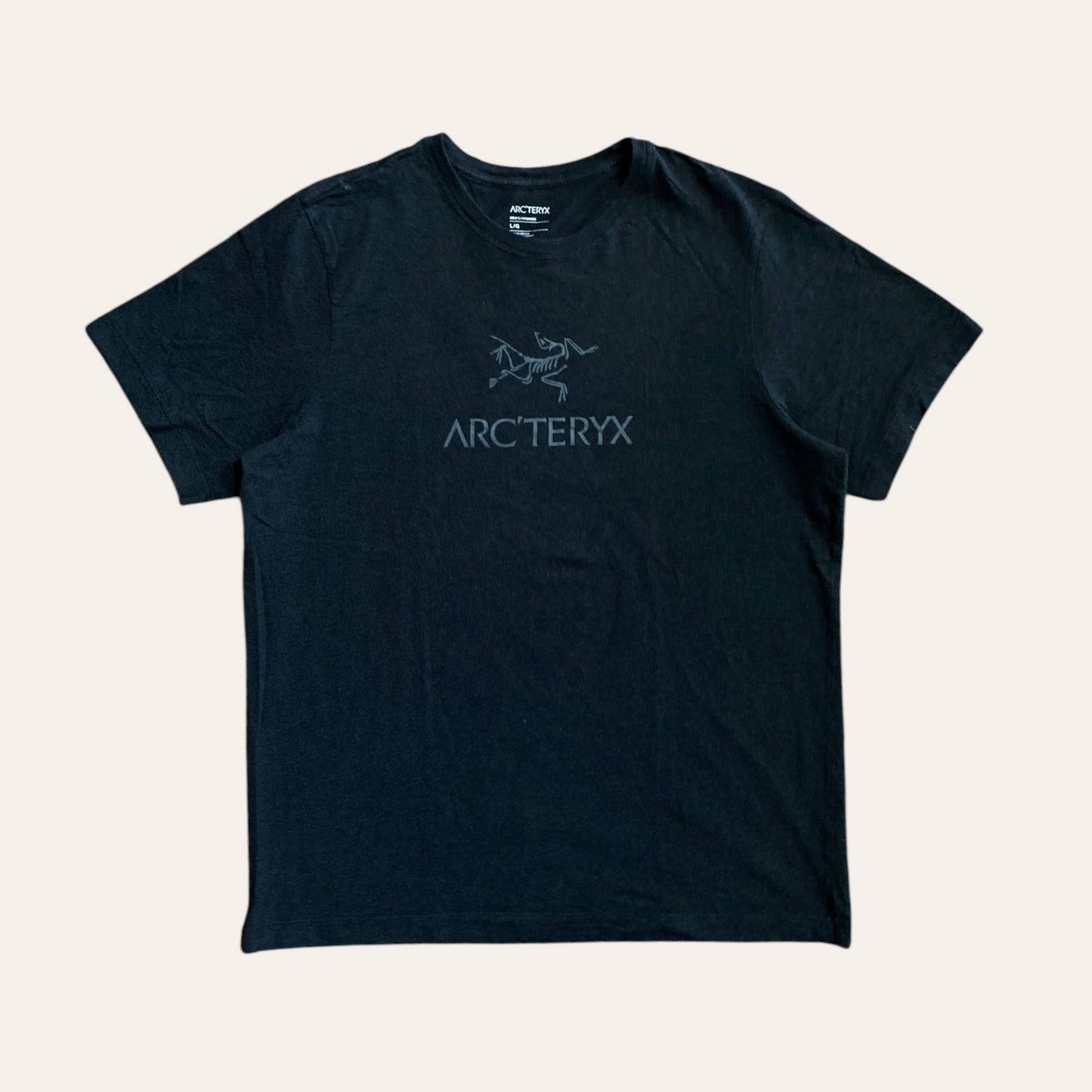 Arcteryx Arc'Word Logo Tee Dark Grey Size L