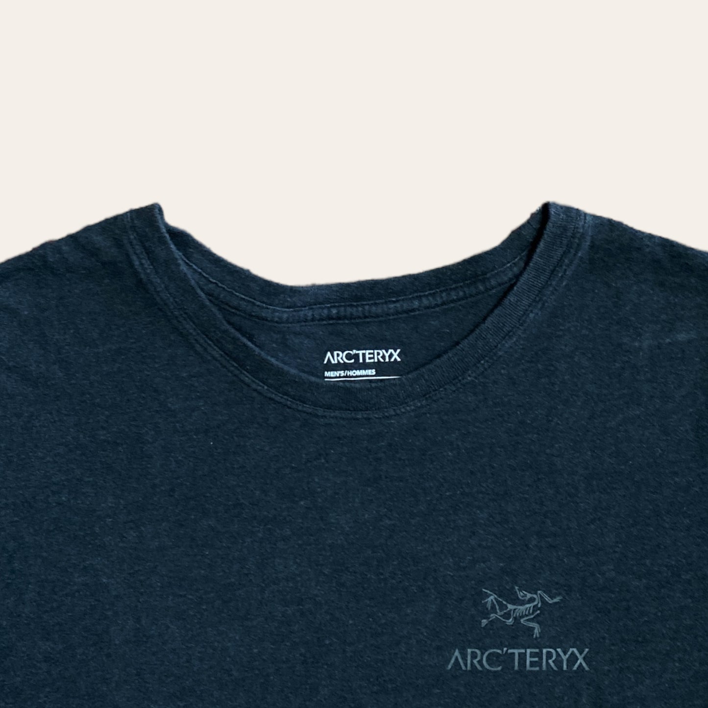 Arcteryx Emblem Tee Dark Grey Size L