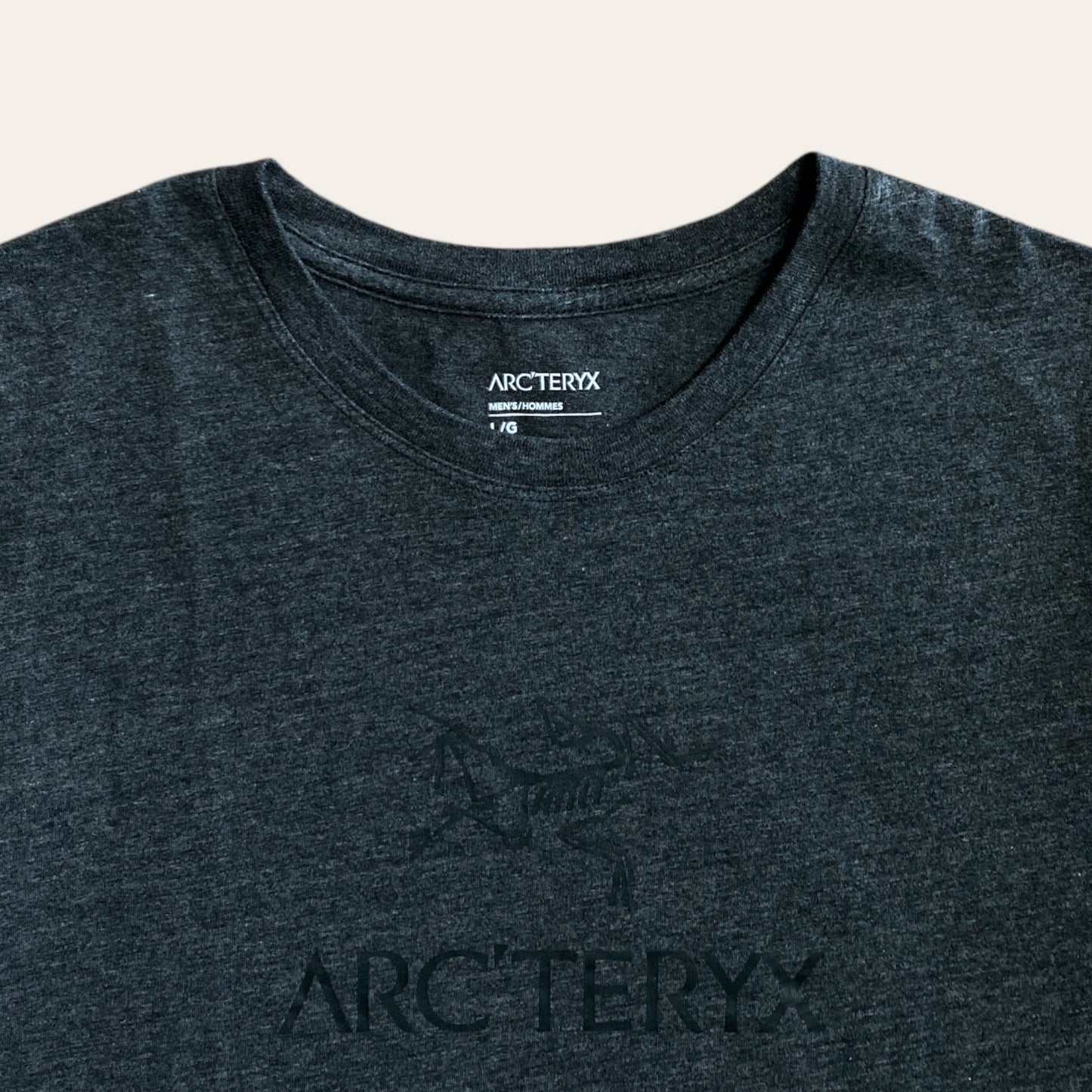 Arcteryx Arc'Word Logo Tee Grey Size L