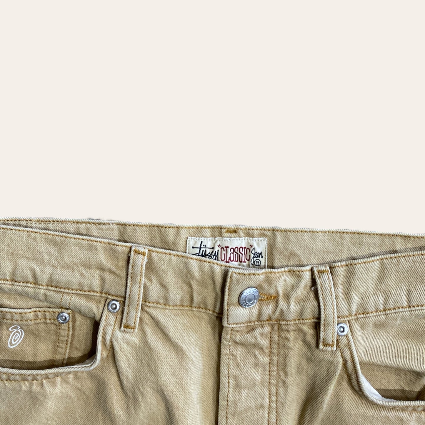 Stussy Classic Jean Brown Size 32