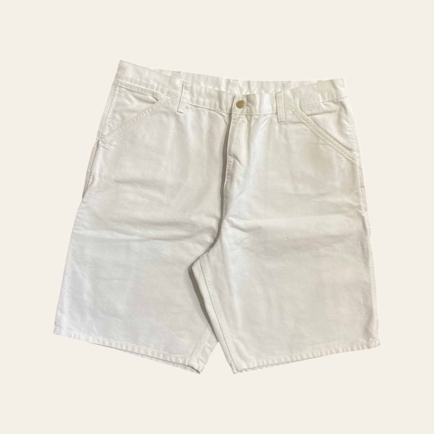 Carhartt Carpenter Shorts White Size 38