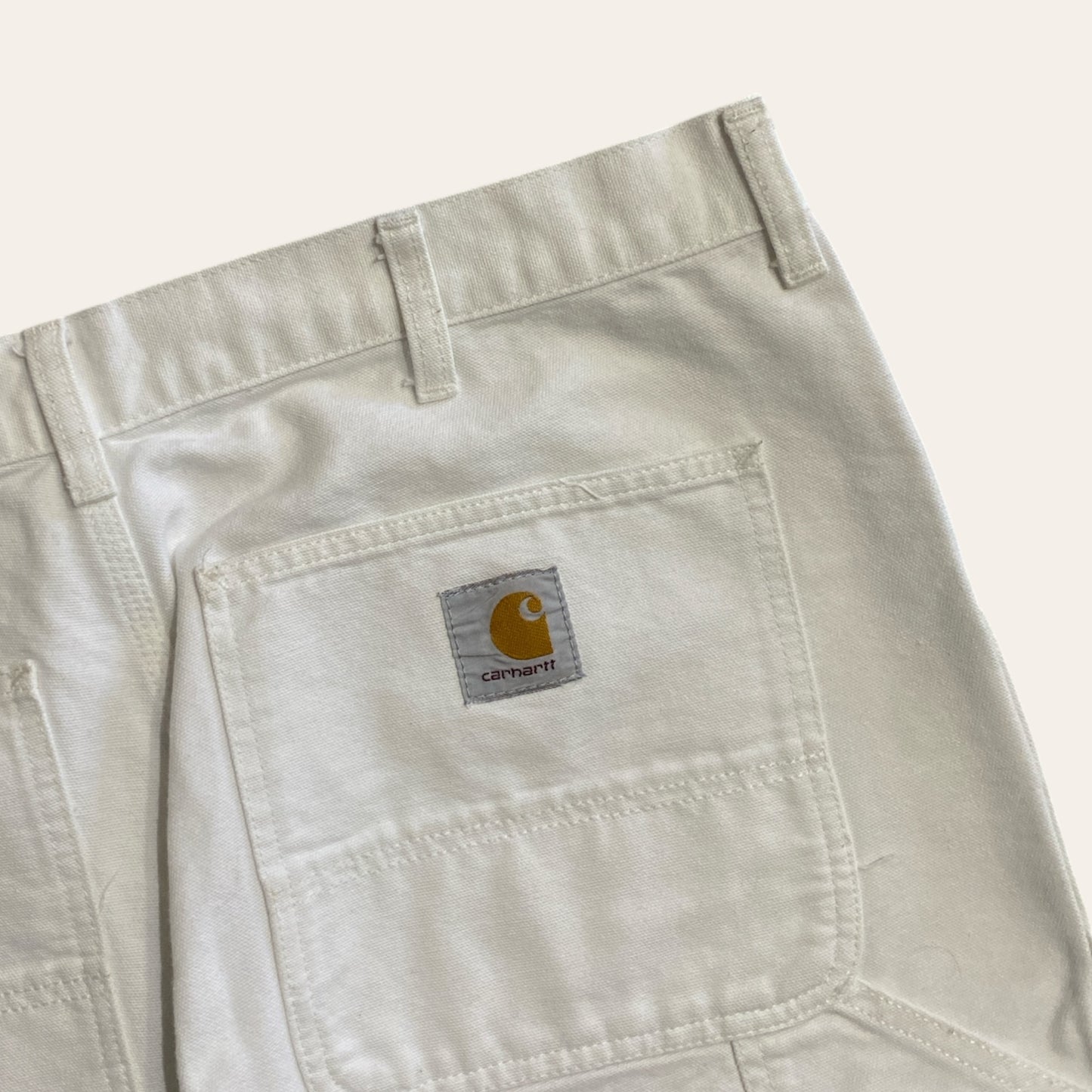 Carhartt Carpenter Shorts White Size 38